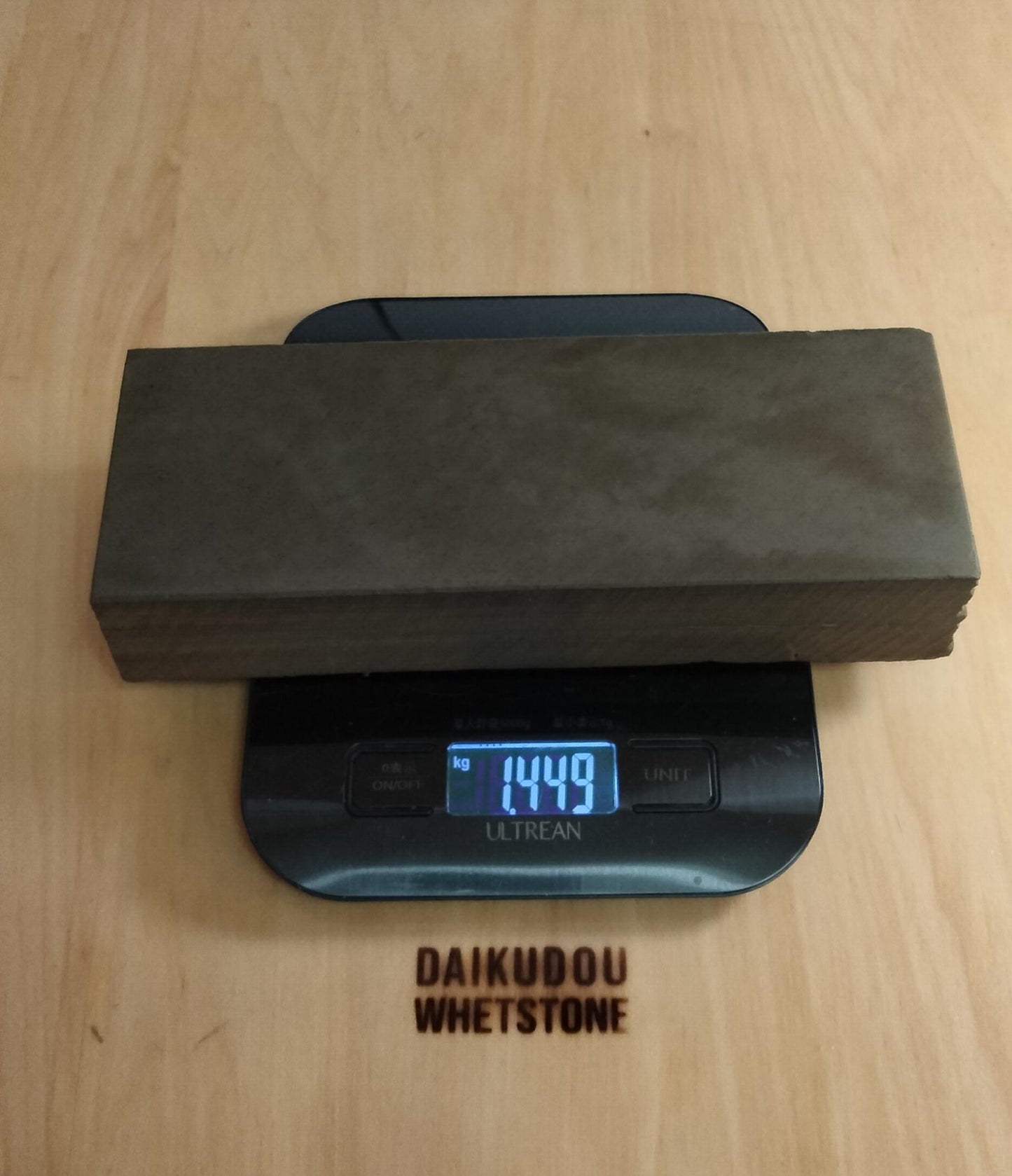 Natural Whetstone Chishibuki 1449g | Made in Japan, Kyoto, Shohonyama