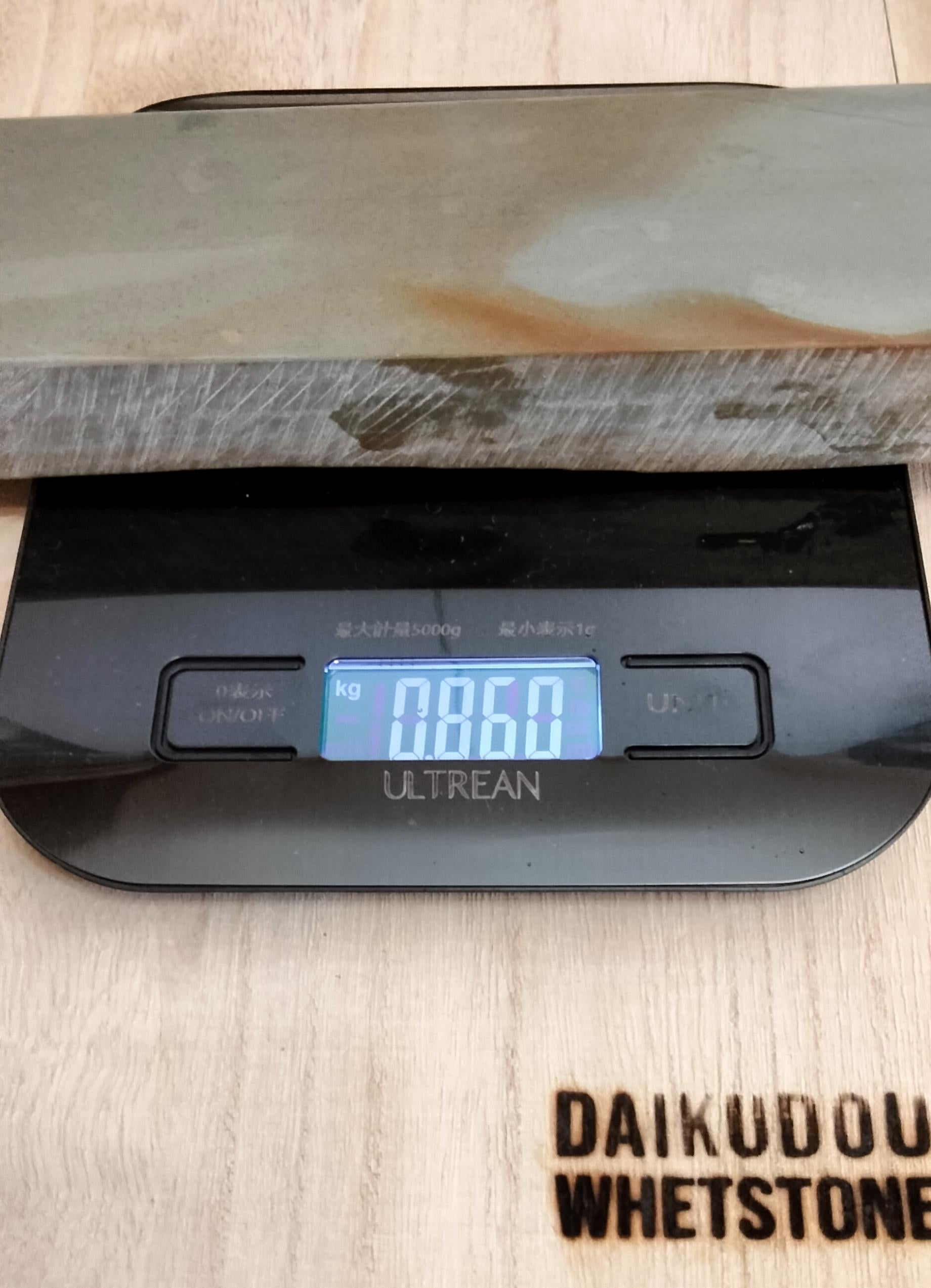Natural Whetstone Tomae Asagi 860g | Made in Japan, Kyoto, Shohonyama