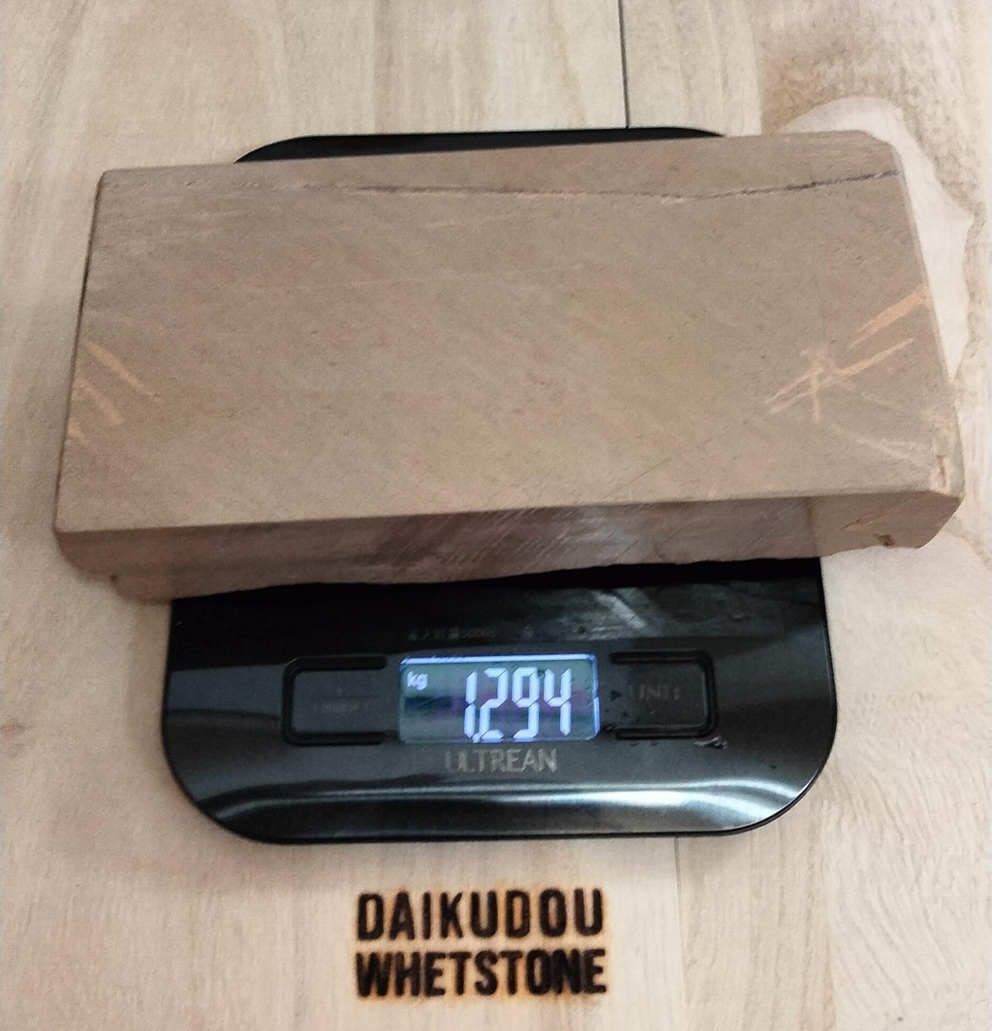 Natural Whetstone Akapin 1294g | Made in Japan, Kyoto, Shohonyama