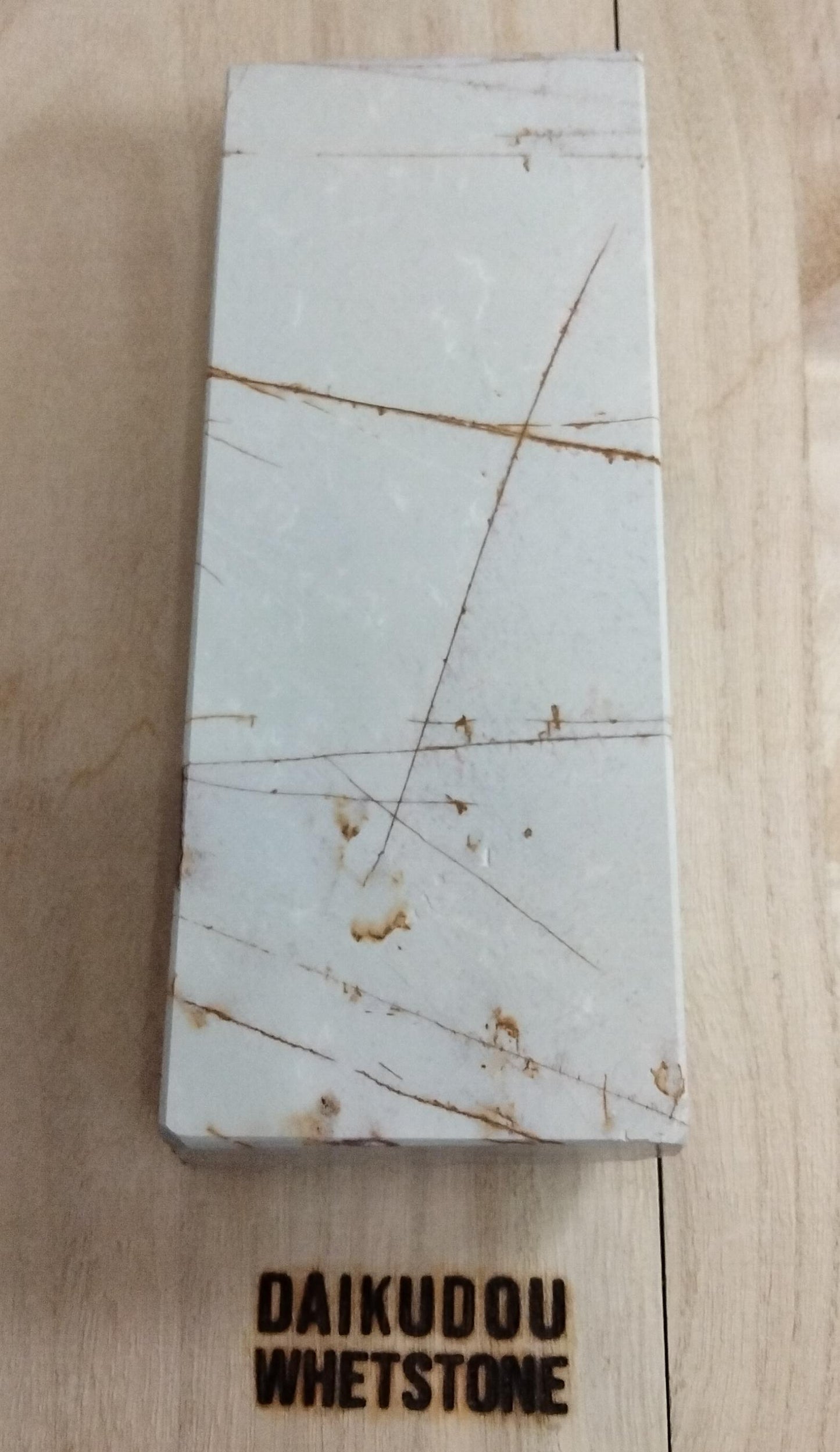 Natural Whetstone White Suita 1138g | Made in Japan, Kyoto, Shohonyama