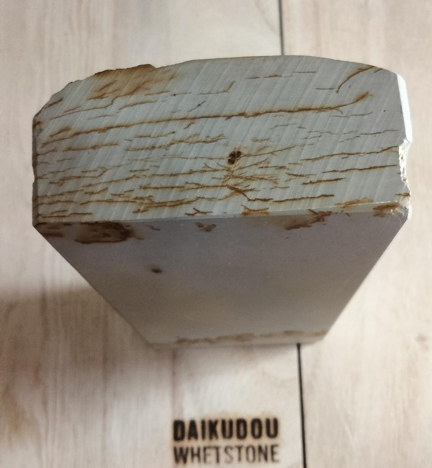 Natural Whetstone White Suita Suminagashi 1637g | Made in Japan, Kyoto, Shohonyama