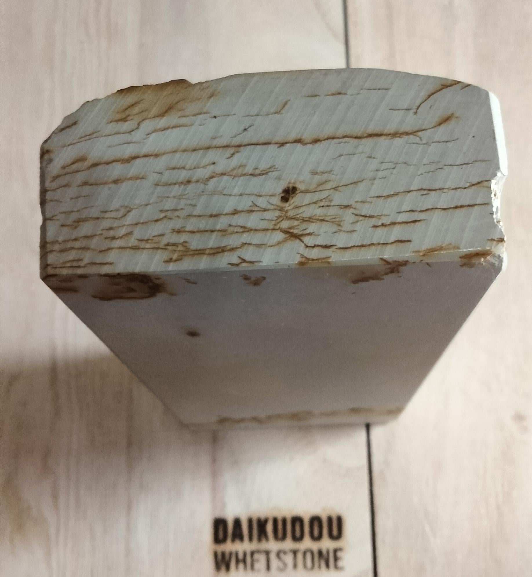 Natural Whetstone White Suita Suminagashi 1637g | Made in Japan, Kyoto, Shohonyama