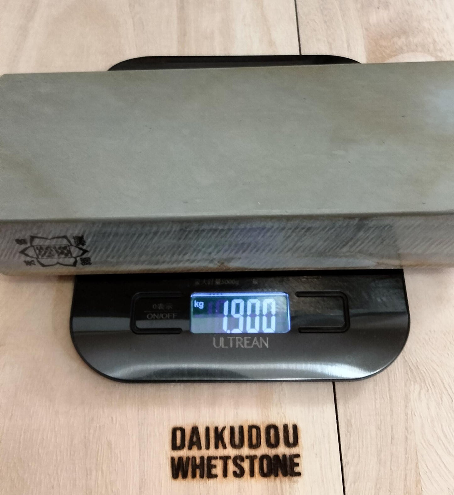 Natural Whetstone Tomae Asagi 1900g | Made in Japan, Kyoto, Shohonyama