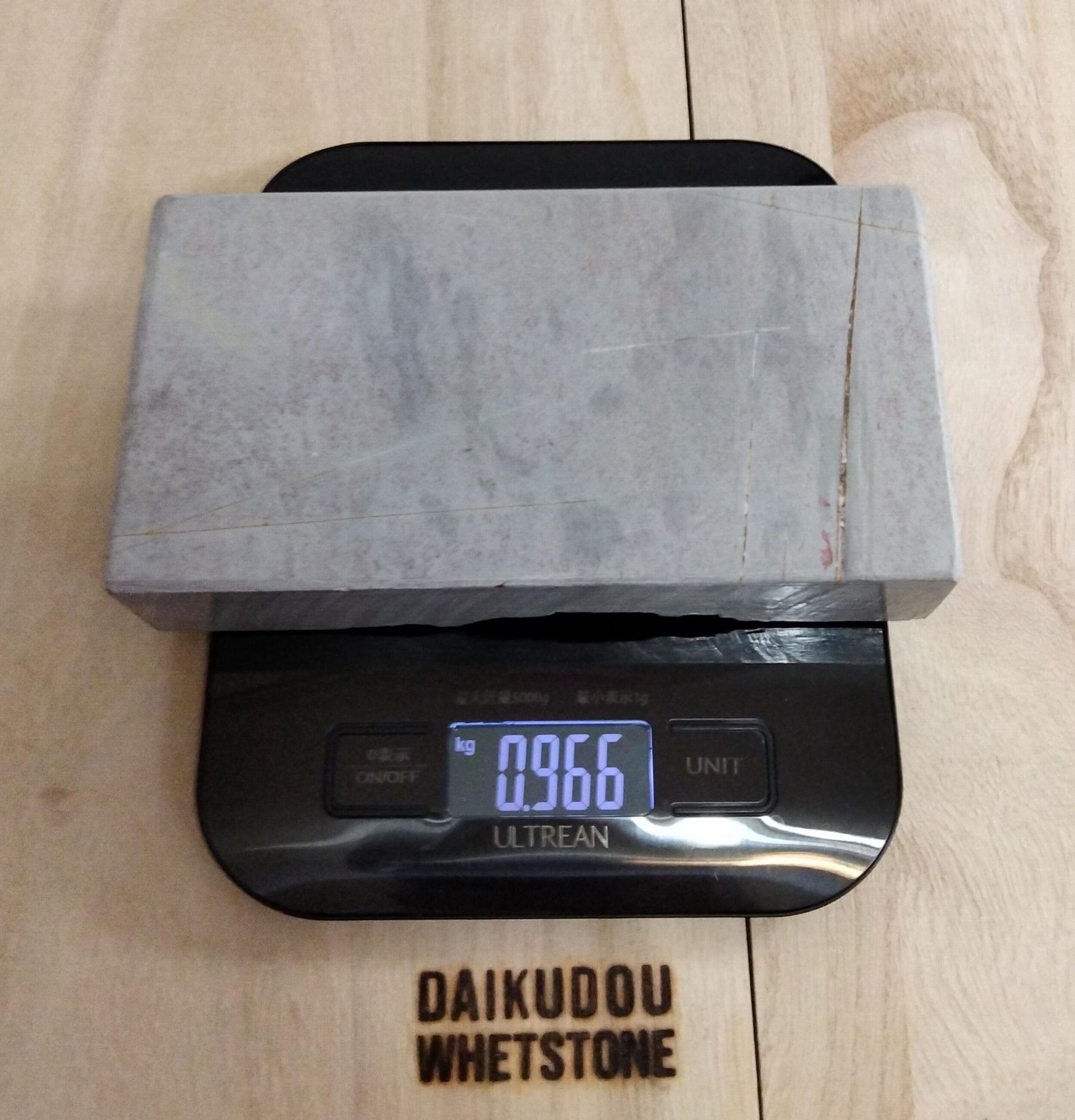 Natural Whetstone Renge Suita 966g | Made in Japan, Kyoto, Shohonyama
