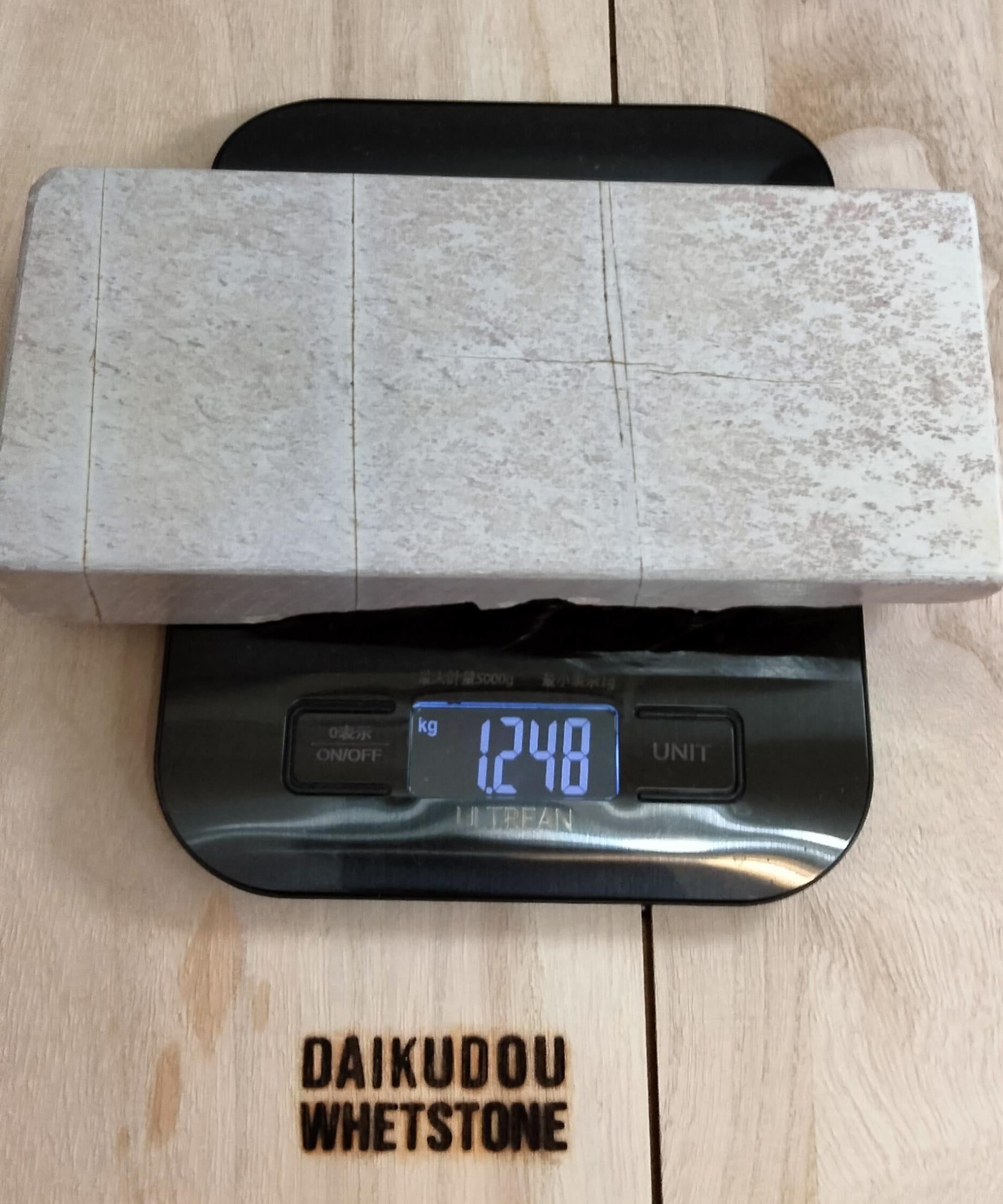Natural Whetstone Renge Suita 1248g | Made in Japan, Kyoto, Shohonyama