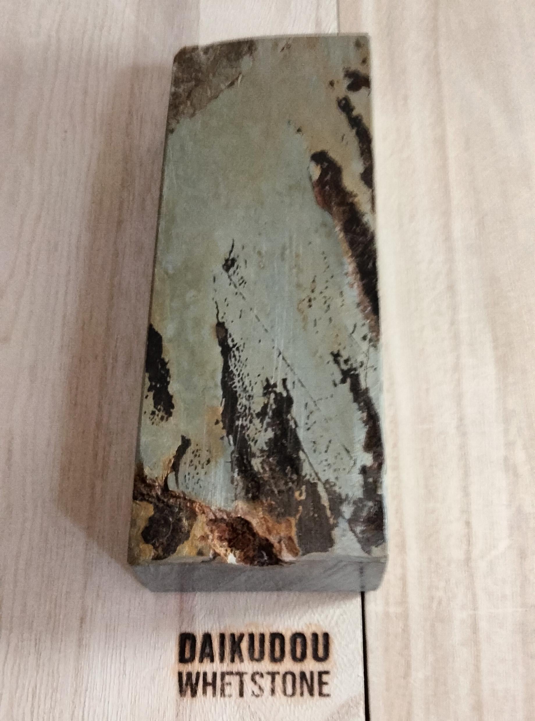 Natural Whetstone Damascus Mizu Asagi 2055g | Made in Japan, Kyoto, Shohonyama