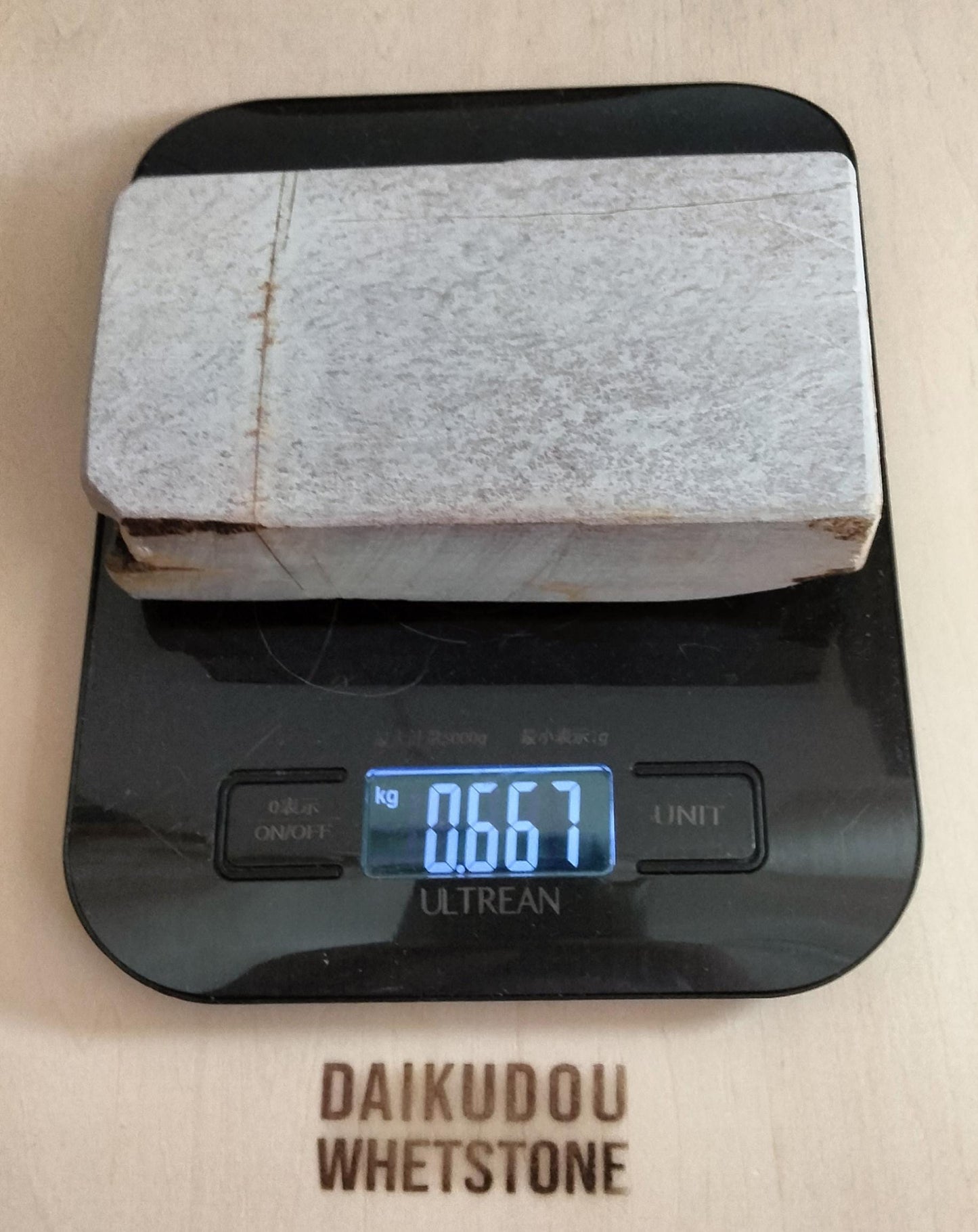 Natural Whetstone Renge Suita 870g | Made in Japan, Kyoto, Shohonyama