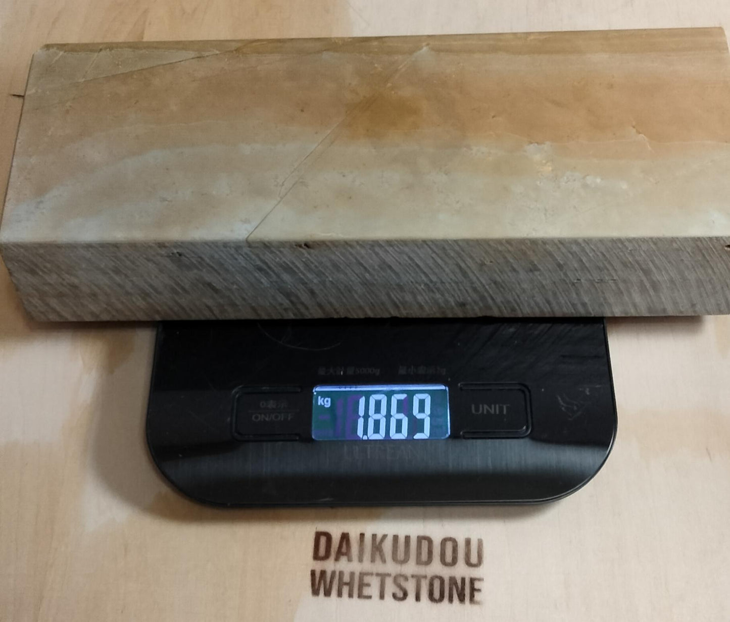 Natural Whetstone Ōhira Suita 1869g | Made in Japan, Kyoto, Shohonyama