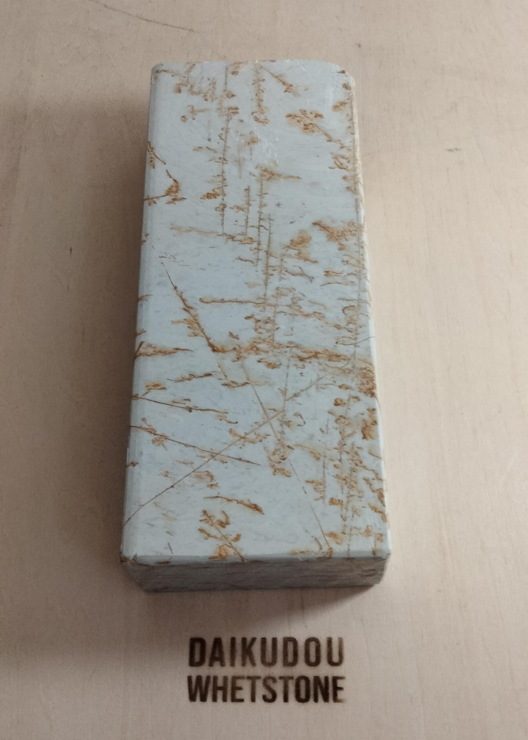 Natural Whetstone Renge White Suita Suminagashi 1222g | Made in Japan, Kyoto, Shohonyama
