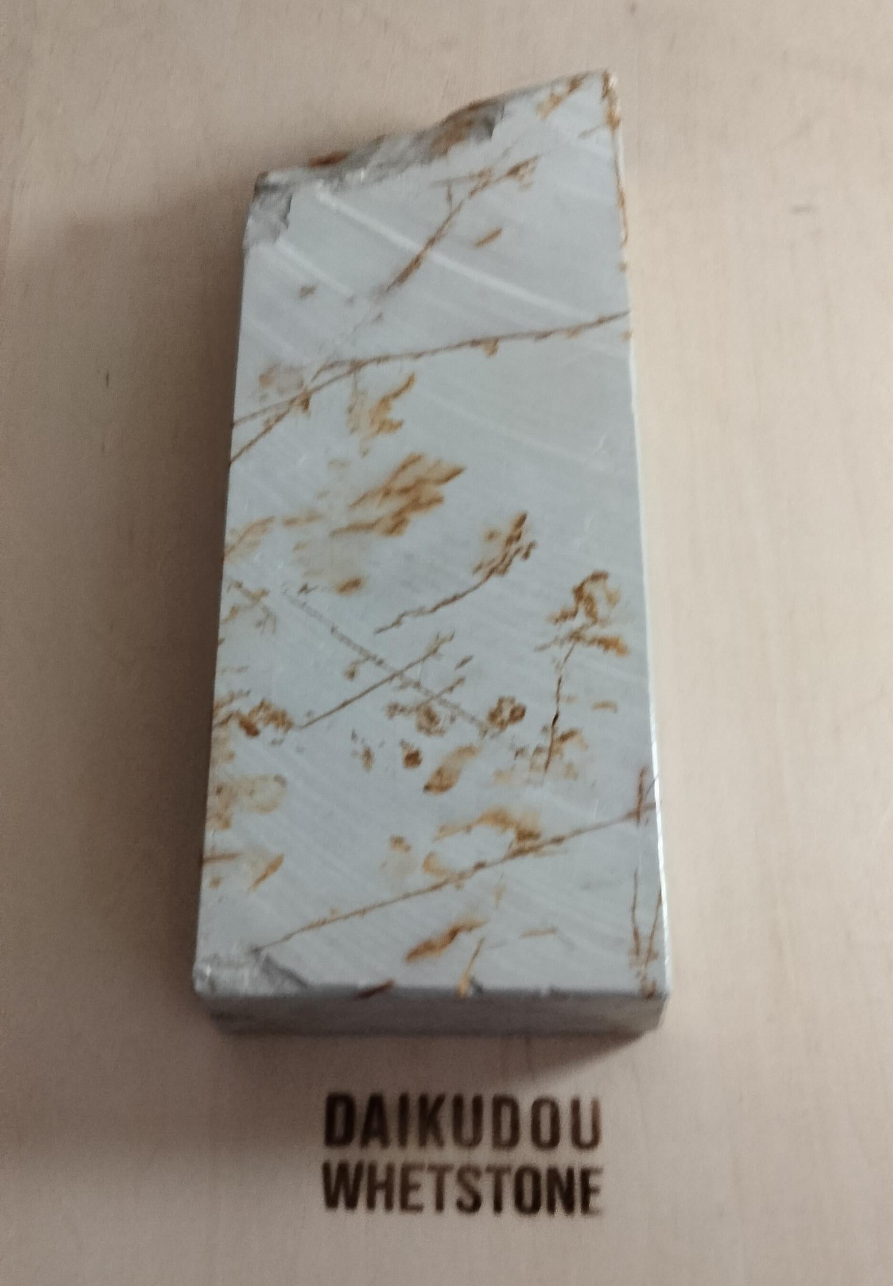 Natural Whetstone Renge White Suita Suminagashi 1222g | Made in Japan, Kyoto, Shohonyama