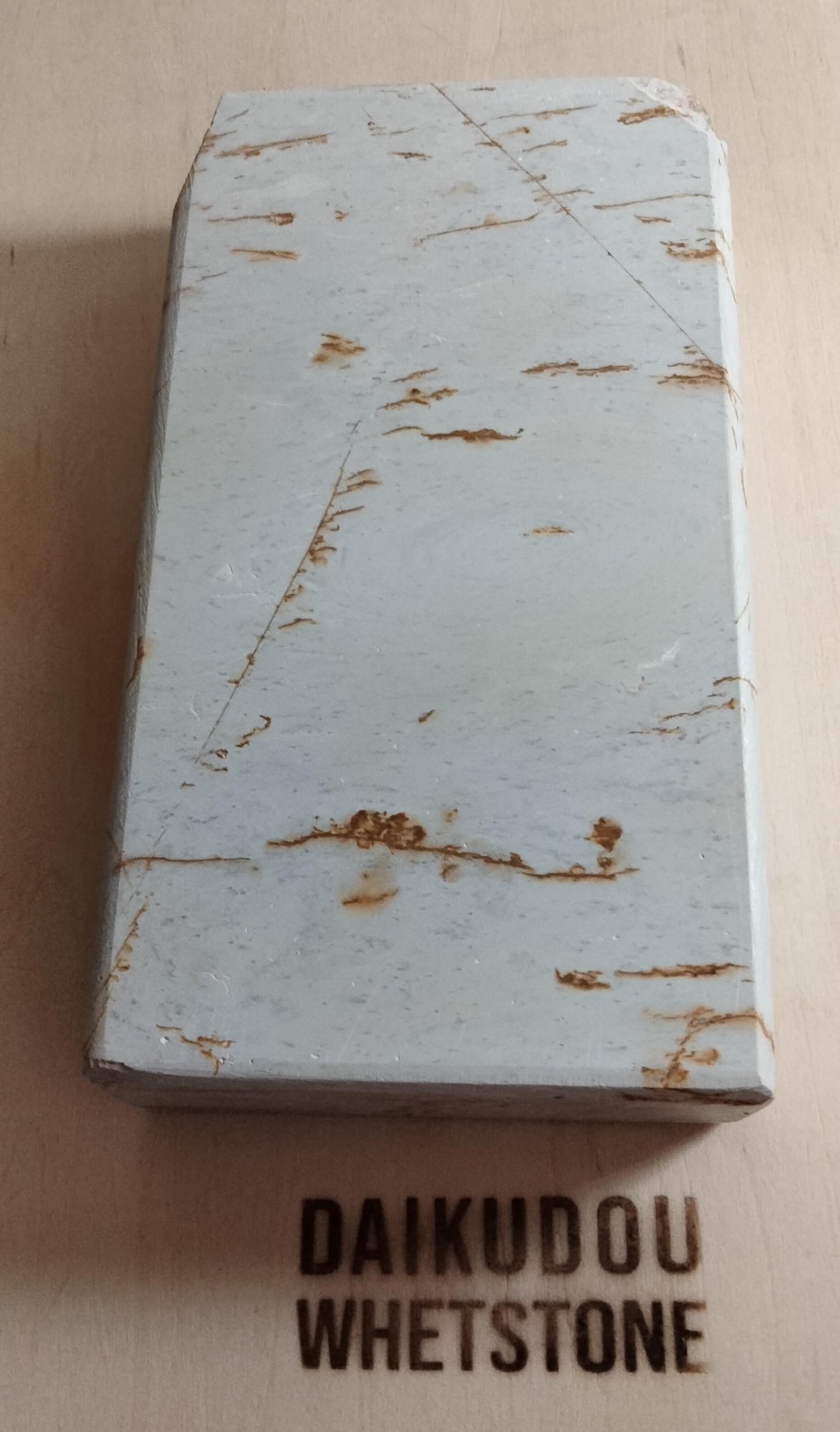 Natural Whetstone Renge White Suita 768g | Made in Japan, Kyoto, Shohonyama