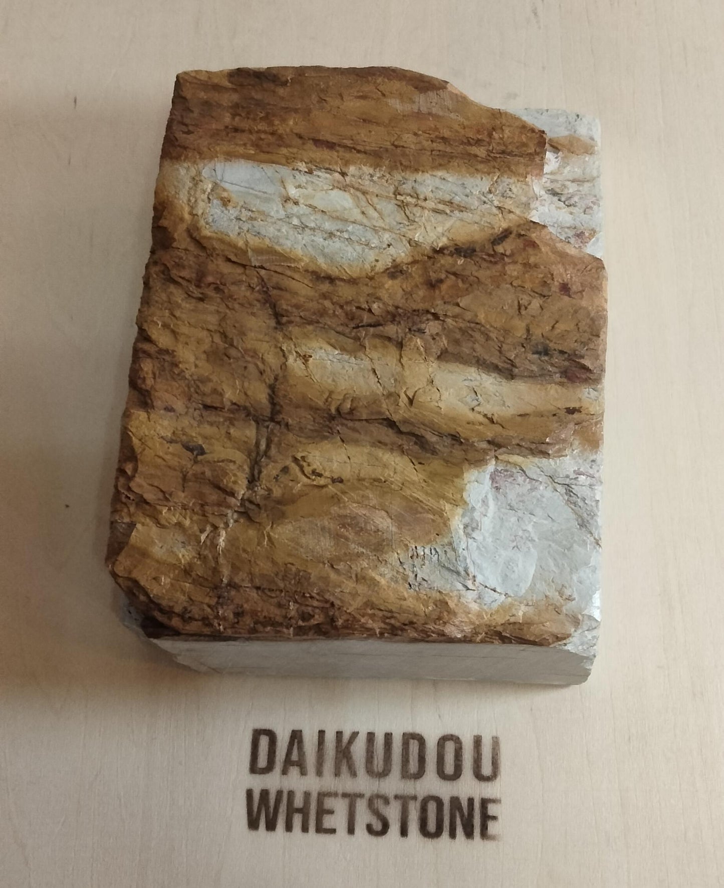 Natural Whetstone Renge White Suita 861g | Made in Japan, Kyoto, Shohonyama