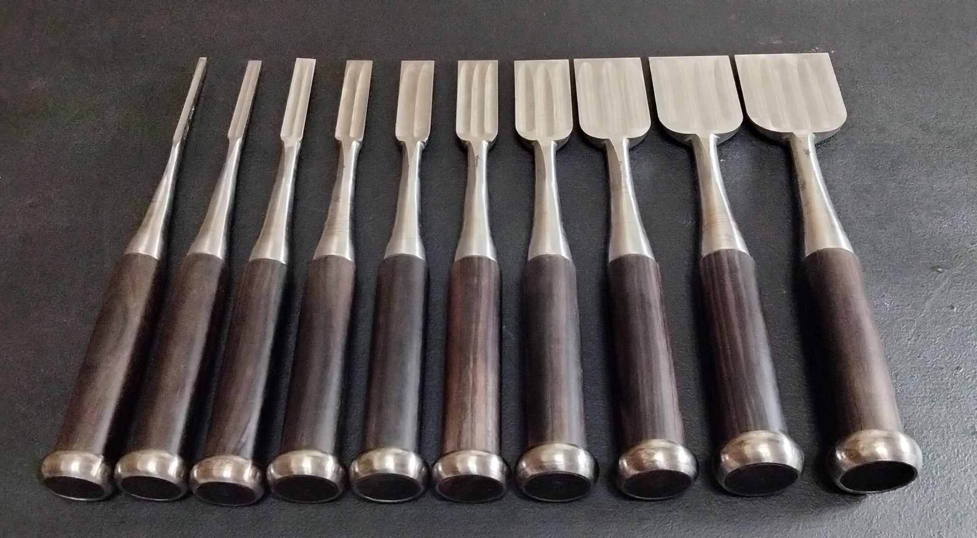 Vintage Chisel Set Tōkichirō Oire Nomi 10pcs | Made in Japan | Unused