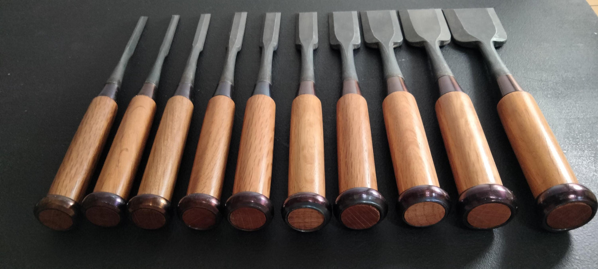 Vintage Chisel Set Yoshikane Oire Nomi 10pcs | Made in Japan | Unused