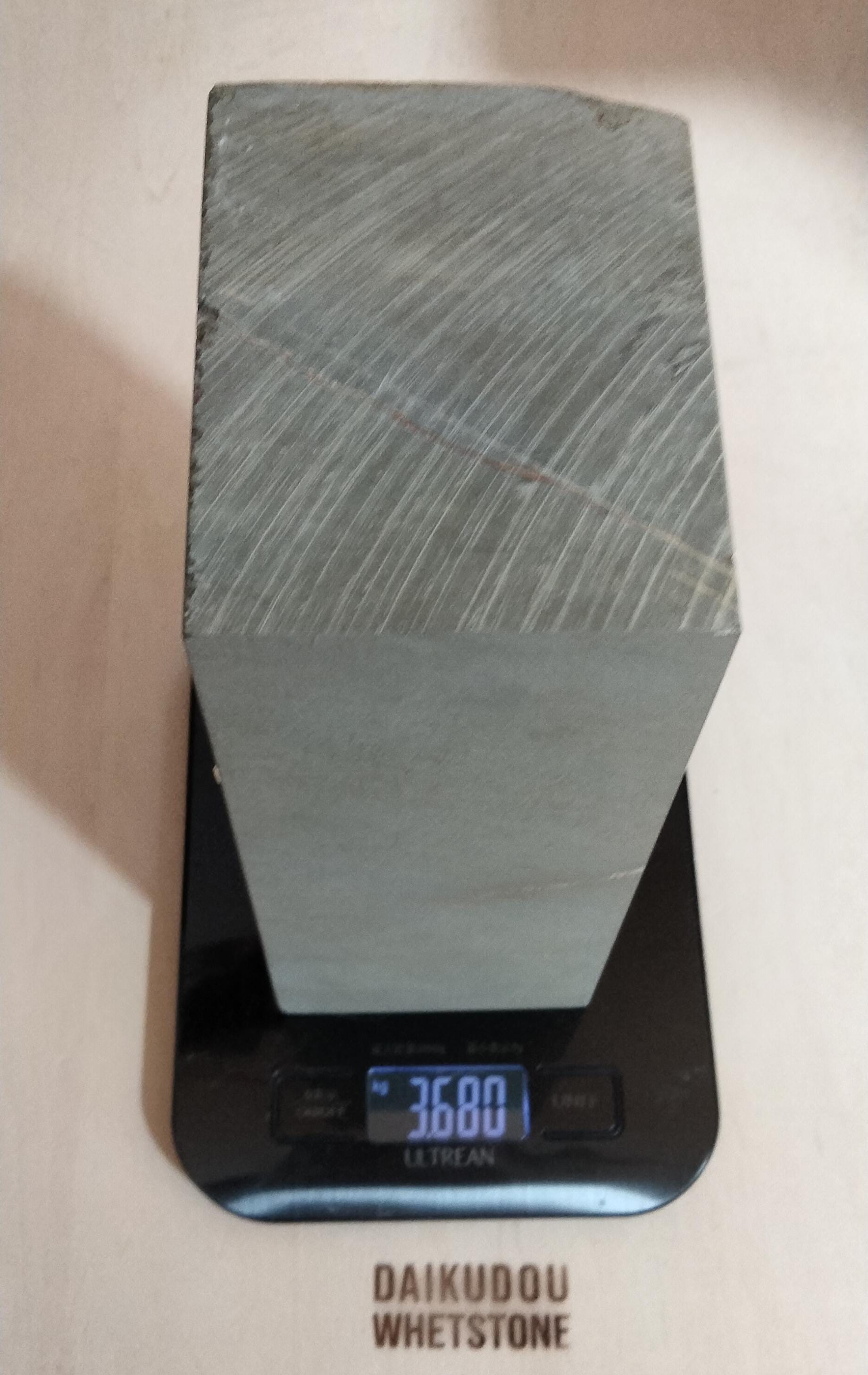 Natural Whetstone Midori-ita Usu-Karasu 3680g | Made in Japan, Kyoto, Shohonyama