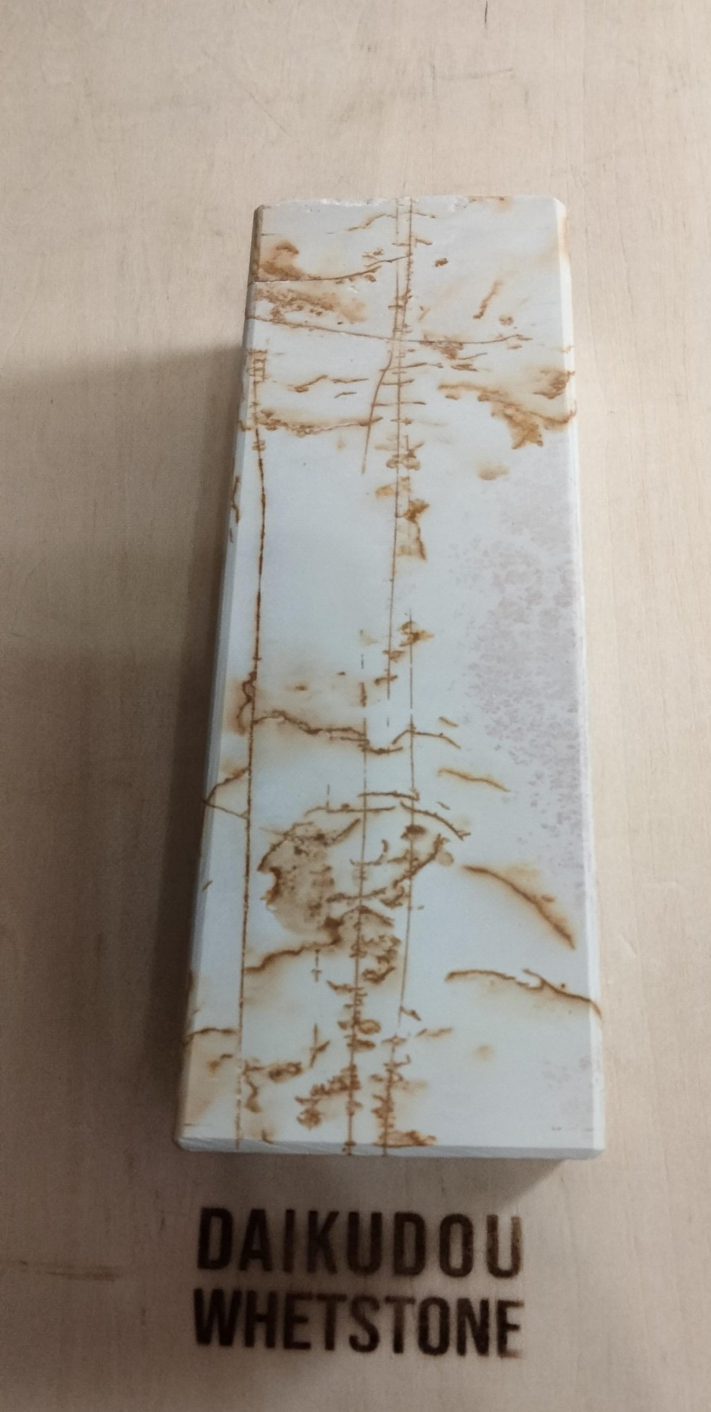 Natural Whetstone Renge White Suita 647g | Made in Japan, Kyoto, Shohonyama