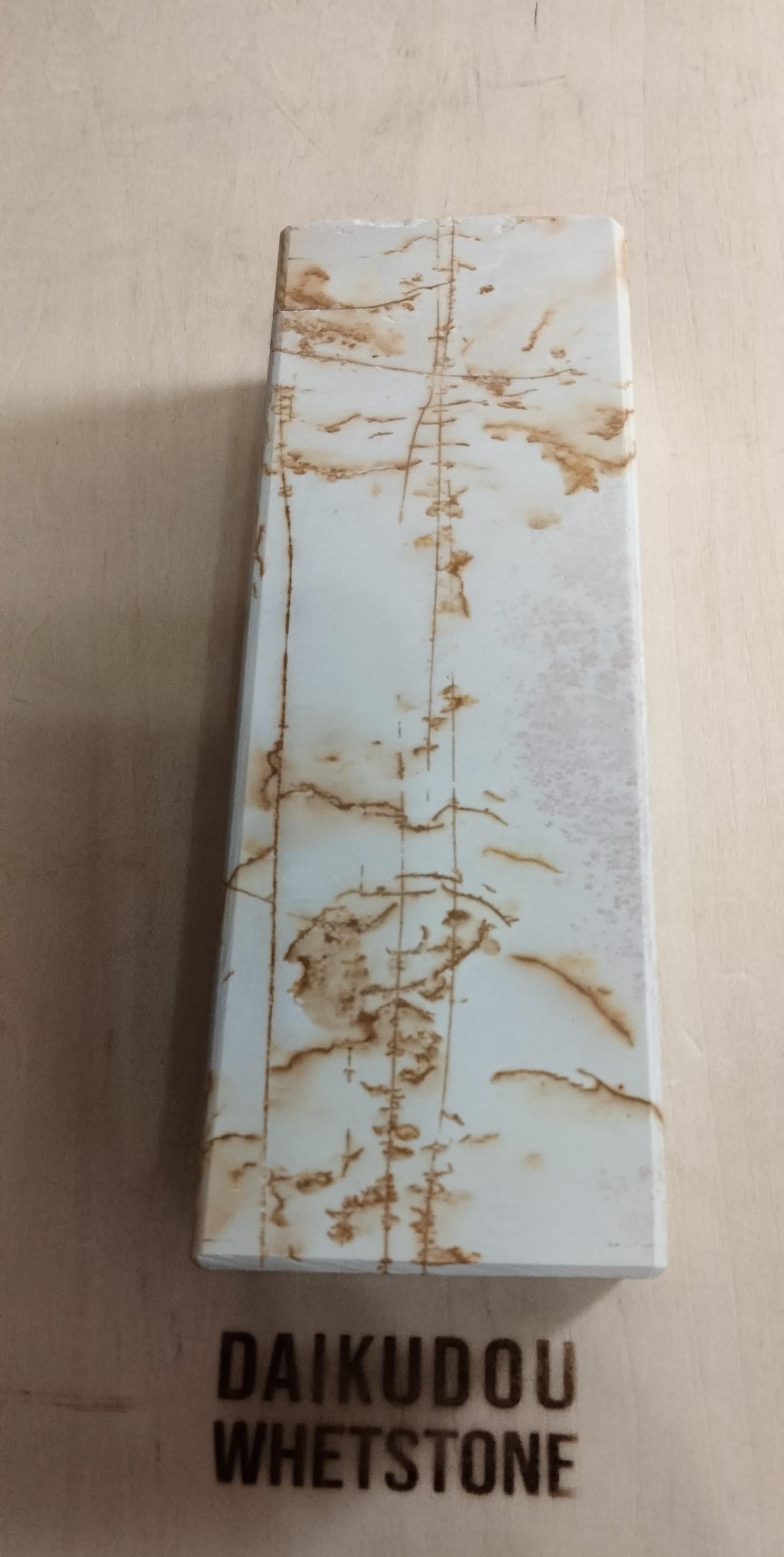 Natural Whetstone Renge White Suita 647g | Made in Japan, Kyoto, Shohonyama