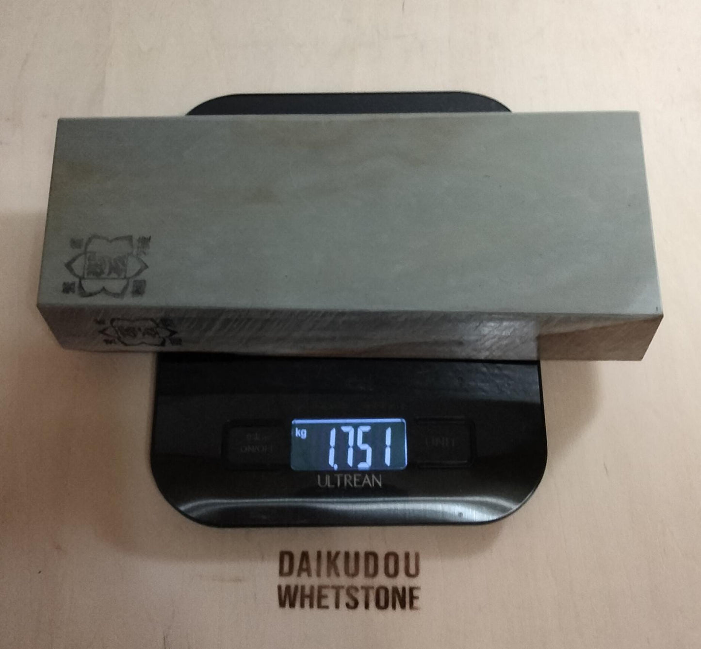 Natural Whetstone Tomae Asagi 1751g | Made in Japan, Kyoto, Shohonyama