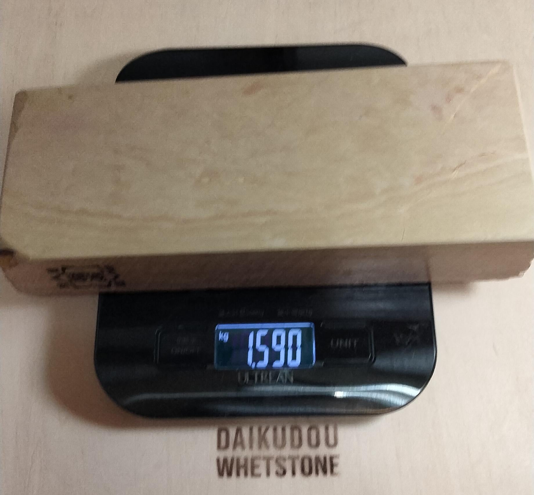 Natural Whetstone Aka-Kanmaki 1590g | Made in Japan, Kyoto, Shohonyama