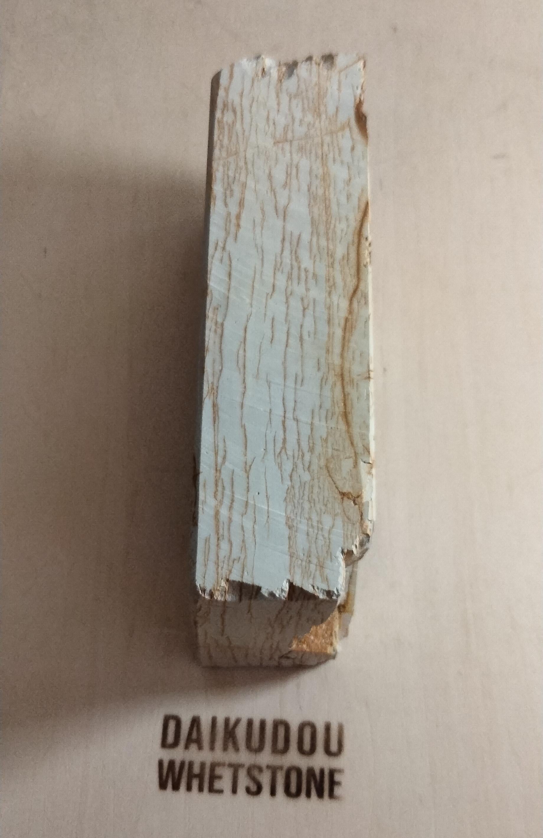 Natural Whetstone Renge White Suita Suminagashi 1019g | Made in Japan, Kyoto, Shohonyama