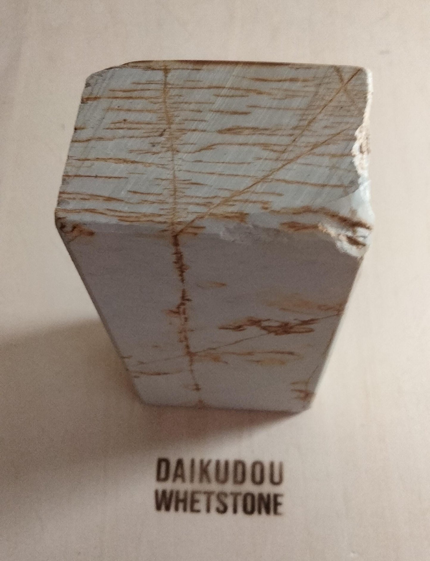 Natural Whetstone Renge White Suita Suminagashi 1019g | Made in Japan, Kyoto, Shohonyama