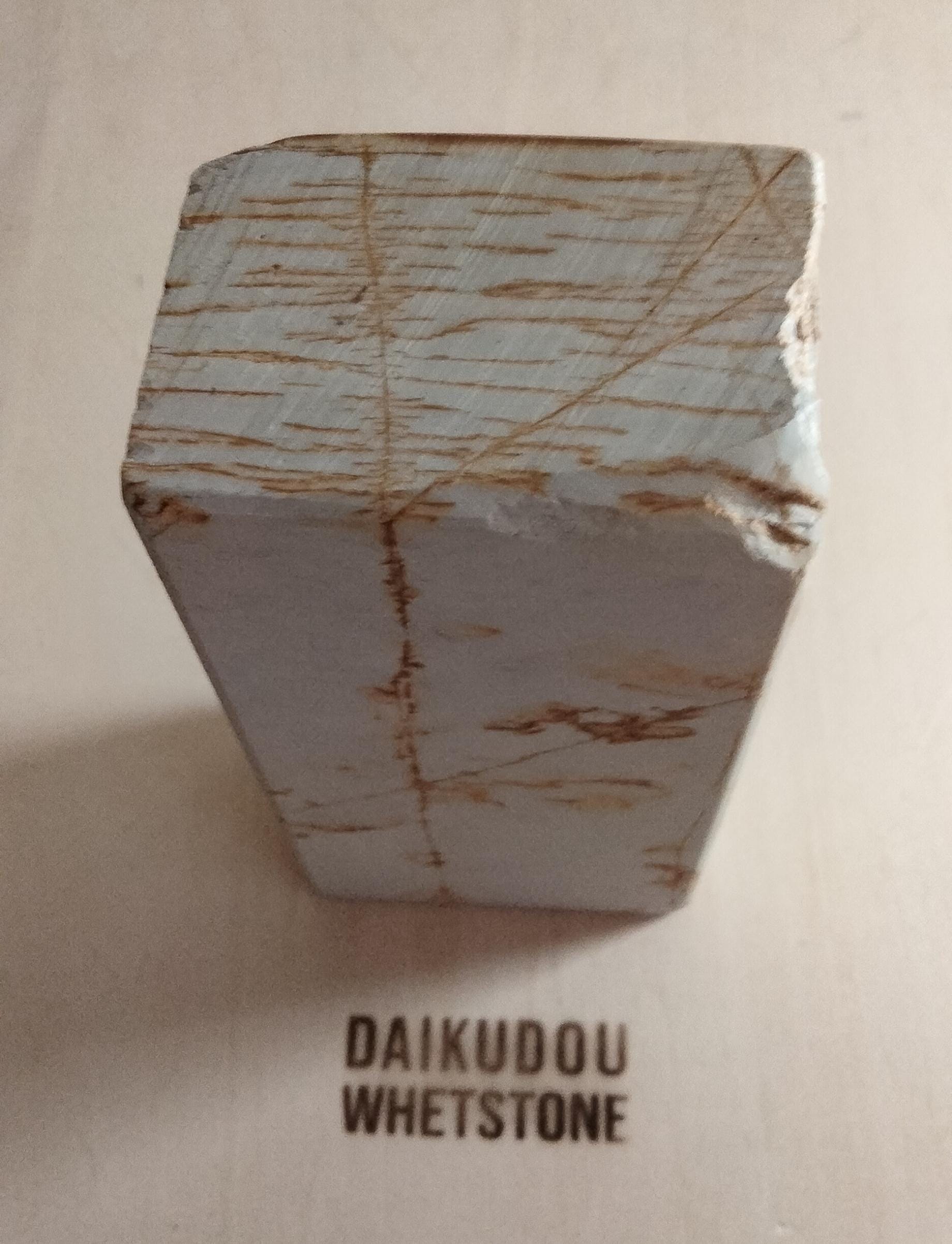 Natural Whetstone Renge White Suita Suminagashi 1019g | Made in Japan, Kyoto, Shohonyama