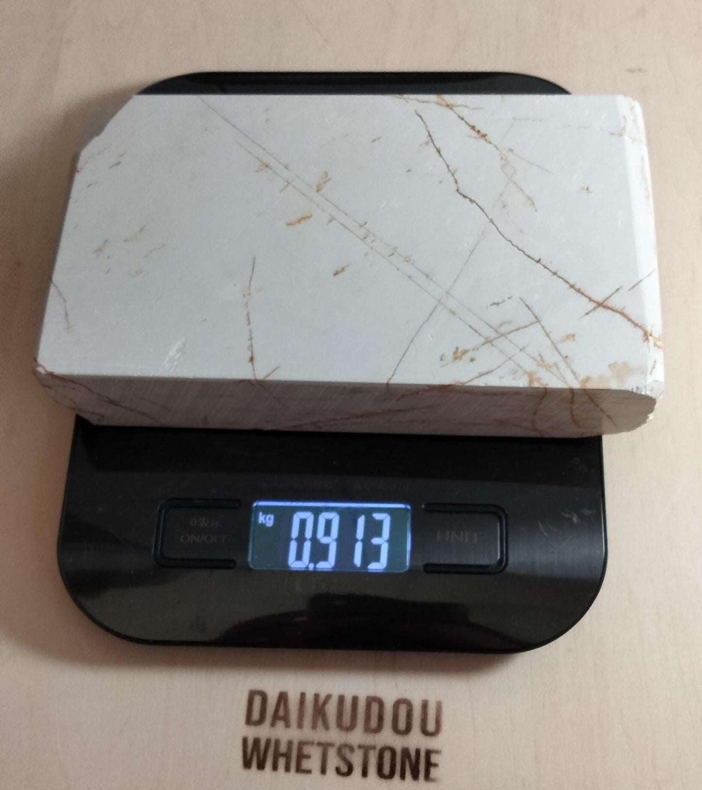 Natural Whetstone White Suita Momiji 913g | Made in Japan, Kyoto, Shohonyama
