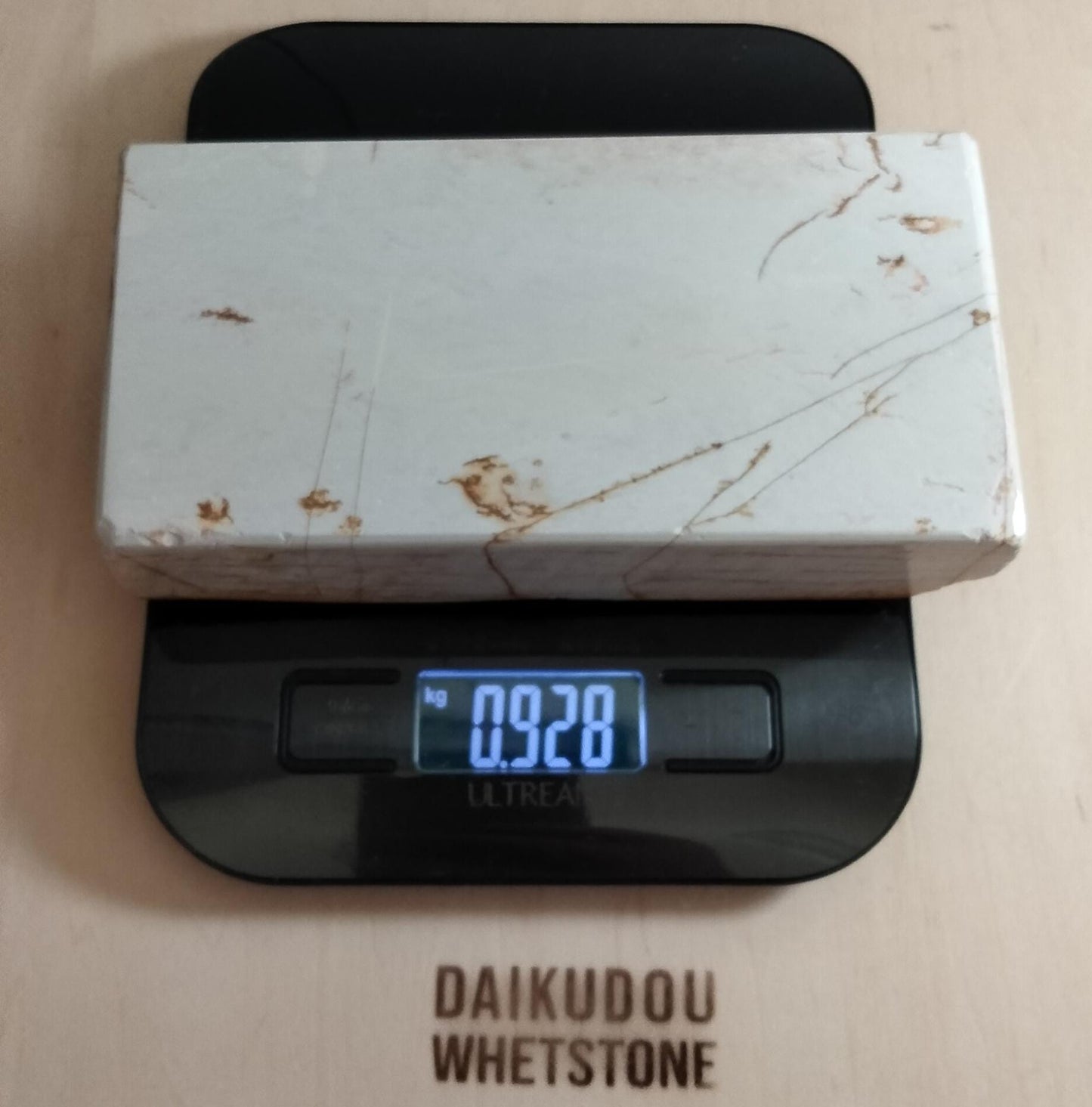 Natural Whetstone Renge White Suita 928g | Made in Japan, Kyoto, Shohonyama