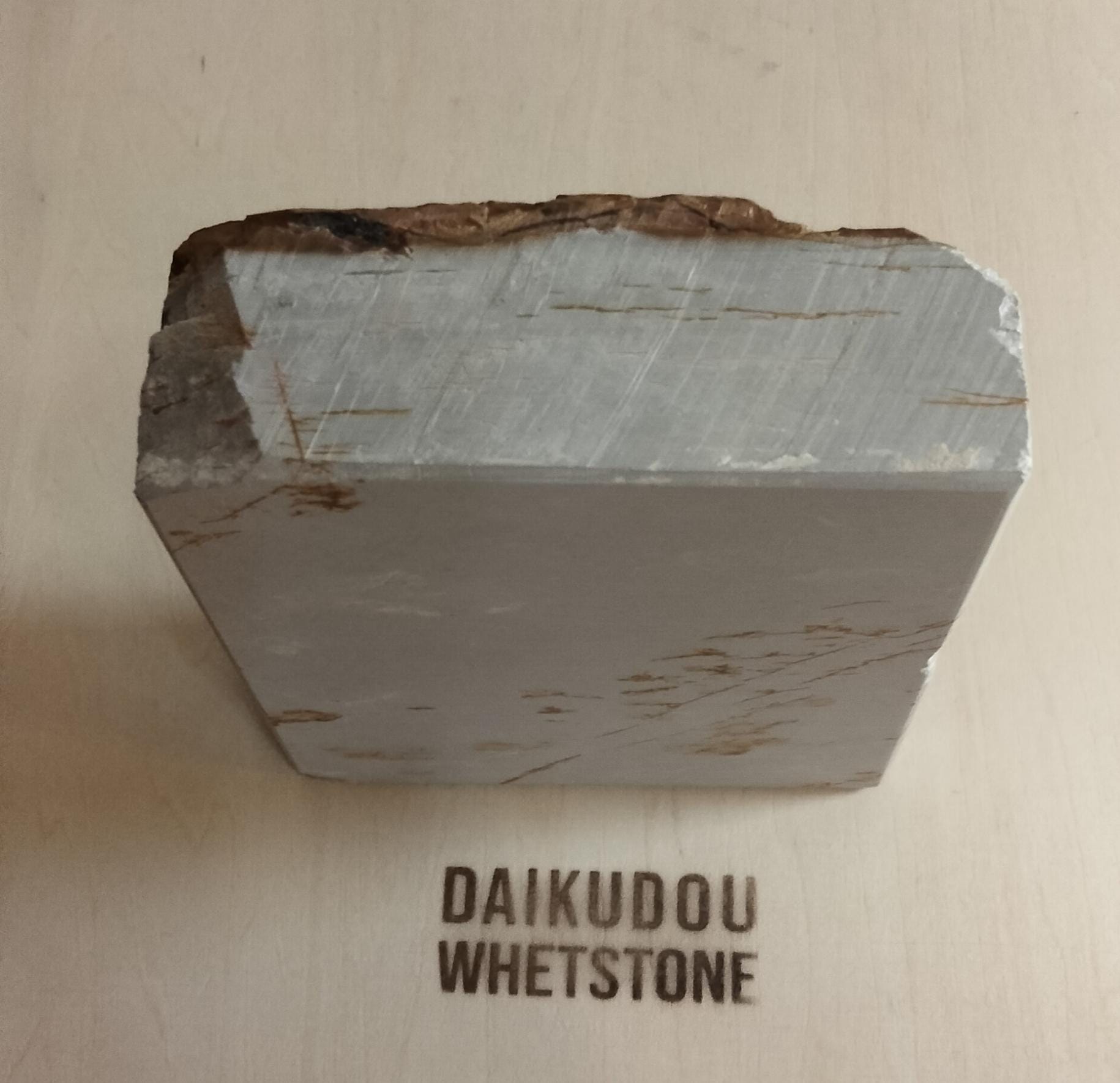 Natural Whetstone Renge White Suita 861g | Made in Japan, Kyoto, Shohonyama