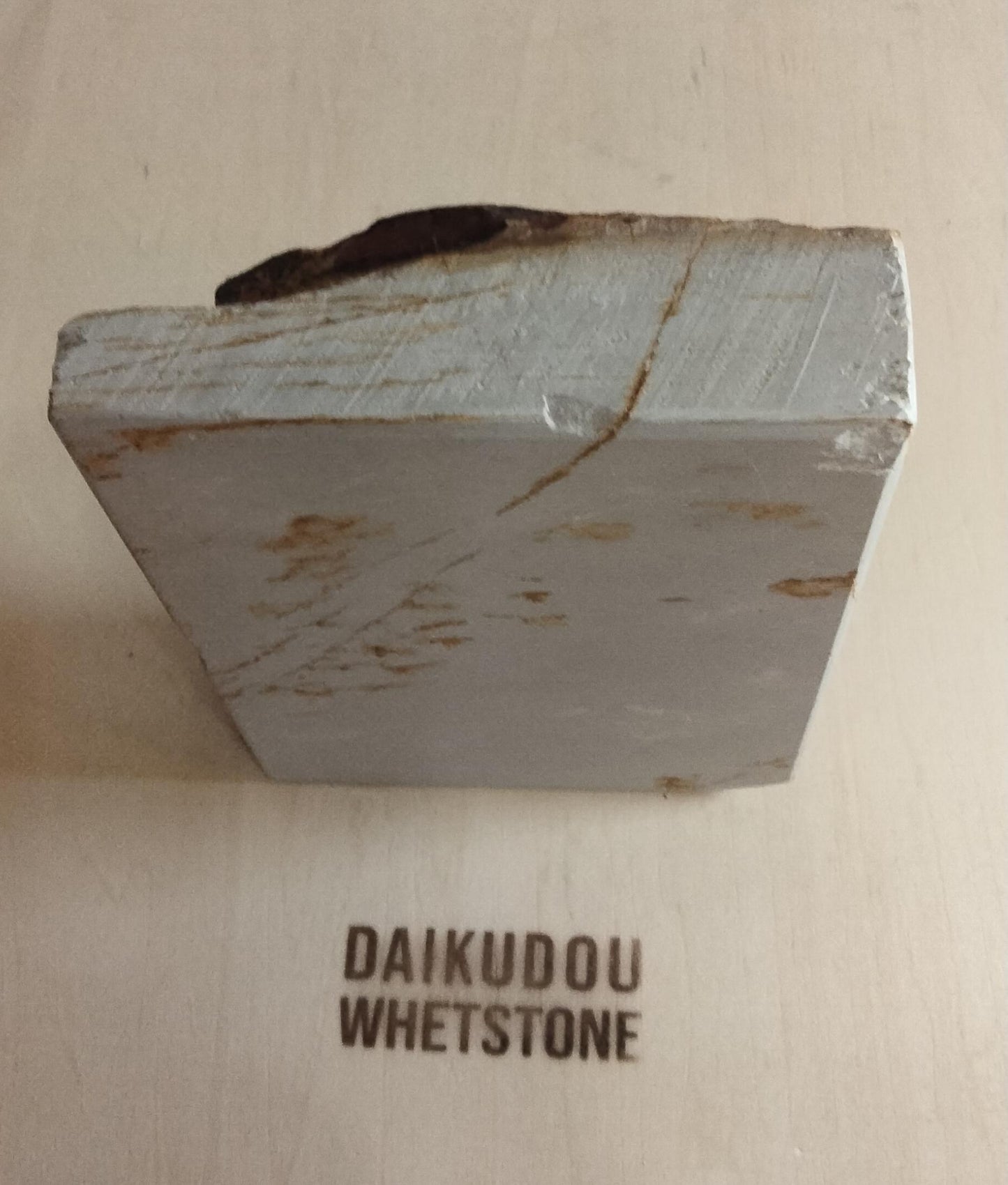 Natural Whetstone Renge White Suita 861g | Made in Japan, Kyoto, Shohonyama