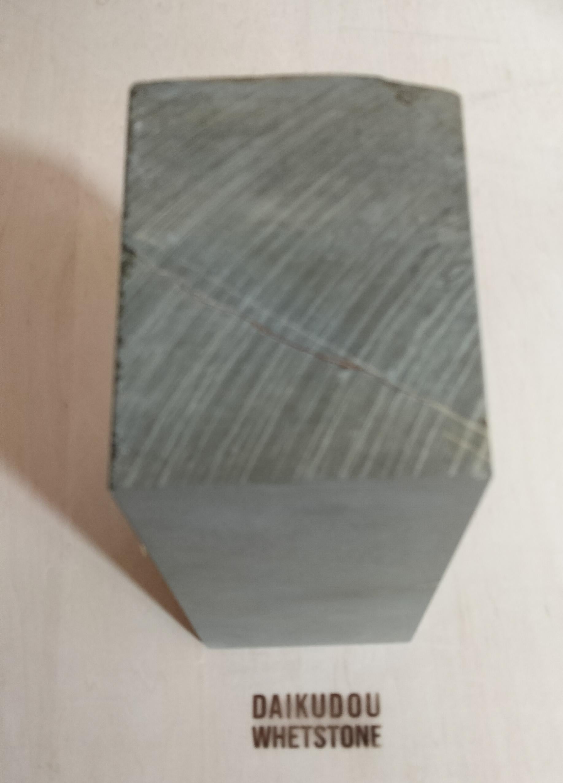 Natural Whetstone Midori-ita Usu-Karasu 3680g | Made in Japan, Kyoto, Shohonyama