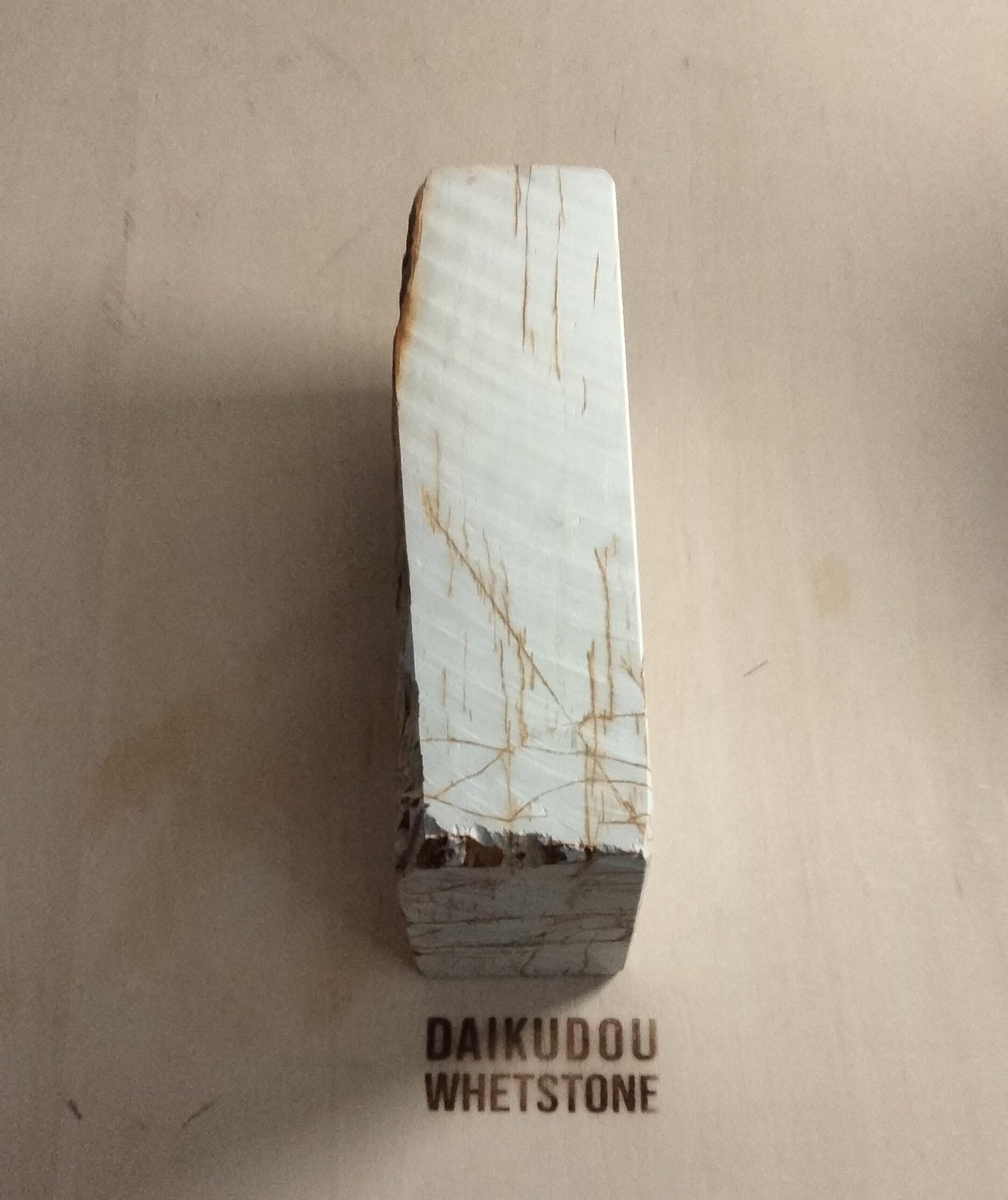 Natural Whetstone Renge White Suita 1272g | Made in Japan, Kyoto, Shohonyama