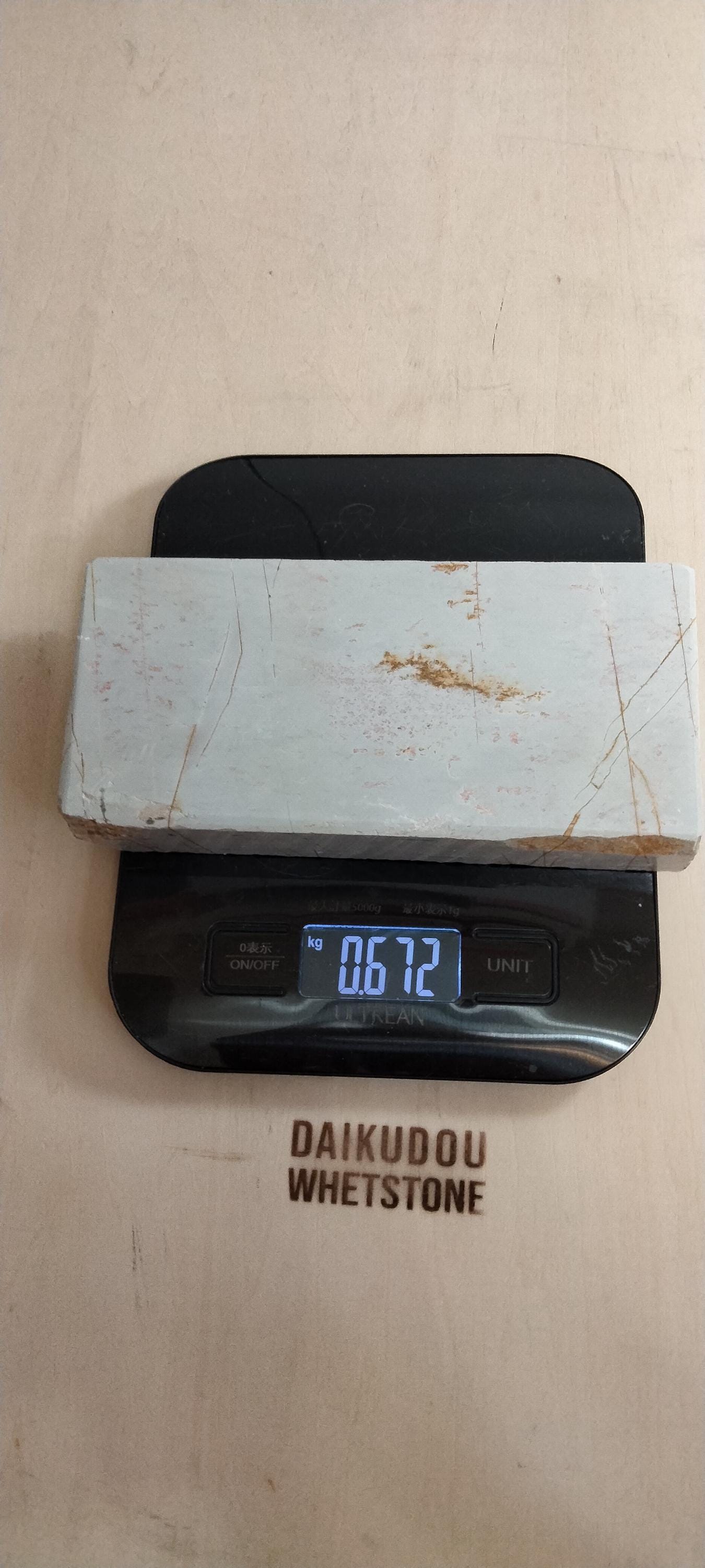 Natural Whetstone Renge Suita 672g | Made in Japan, Kyoto, Shohonyama
