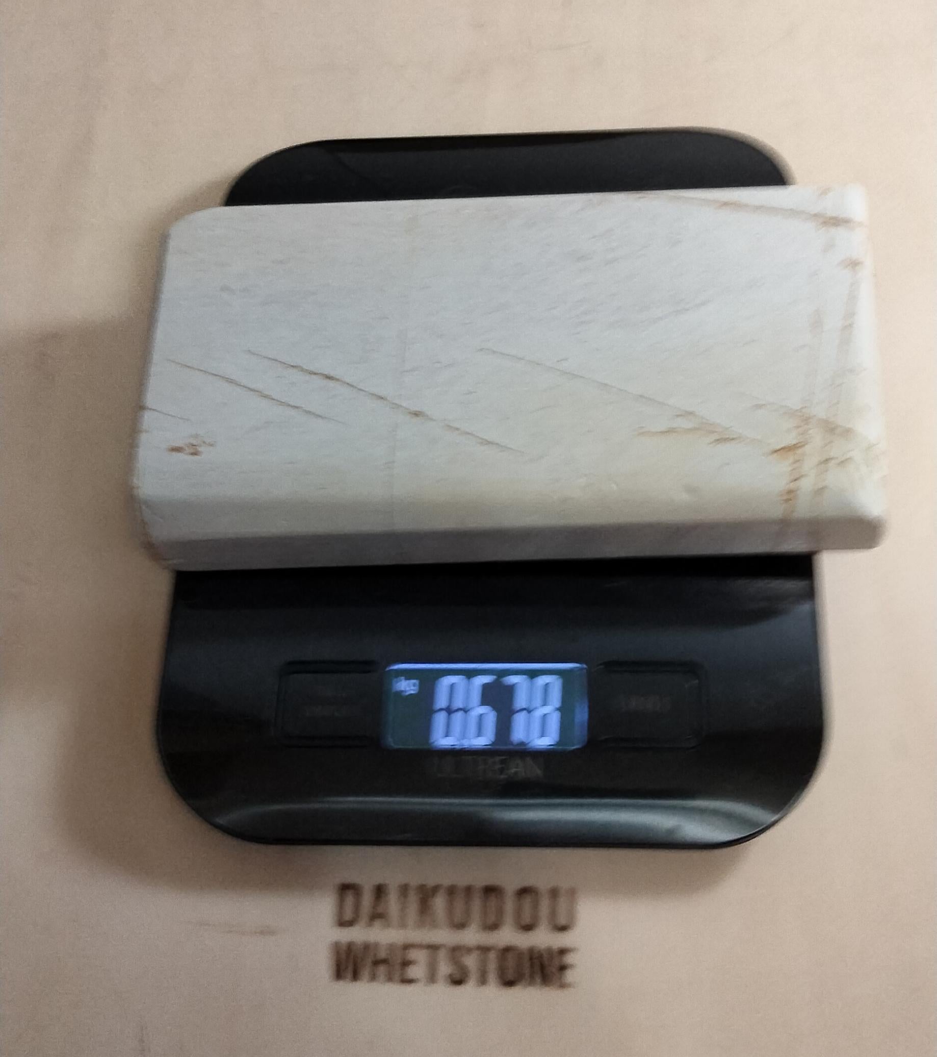 Natural Whetstone Renge Suita 678g | Made in Japan, Kyoto, Shohonyama