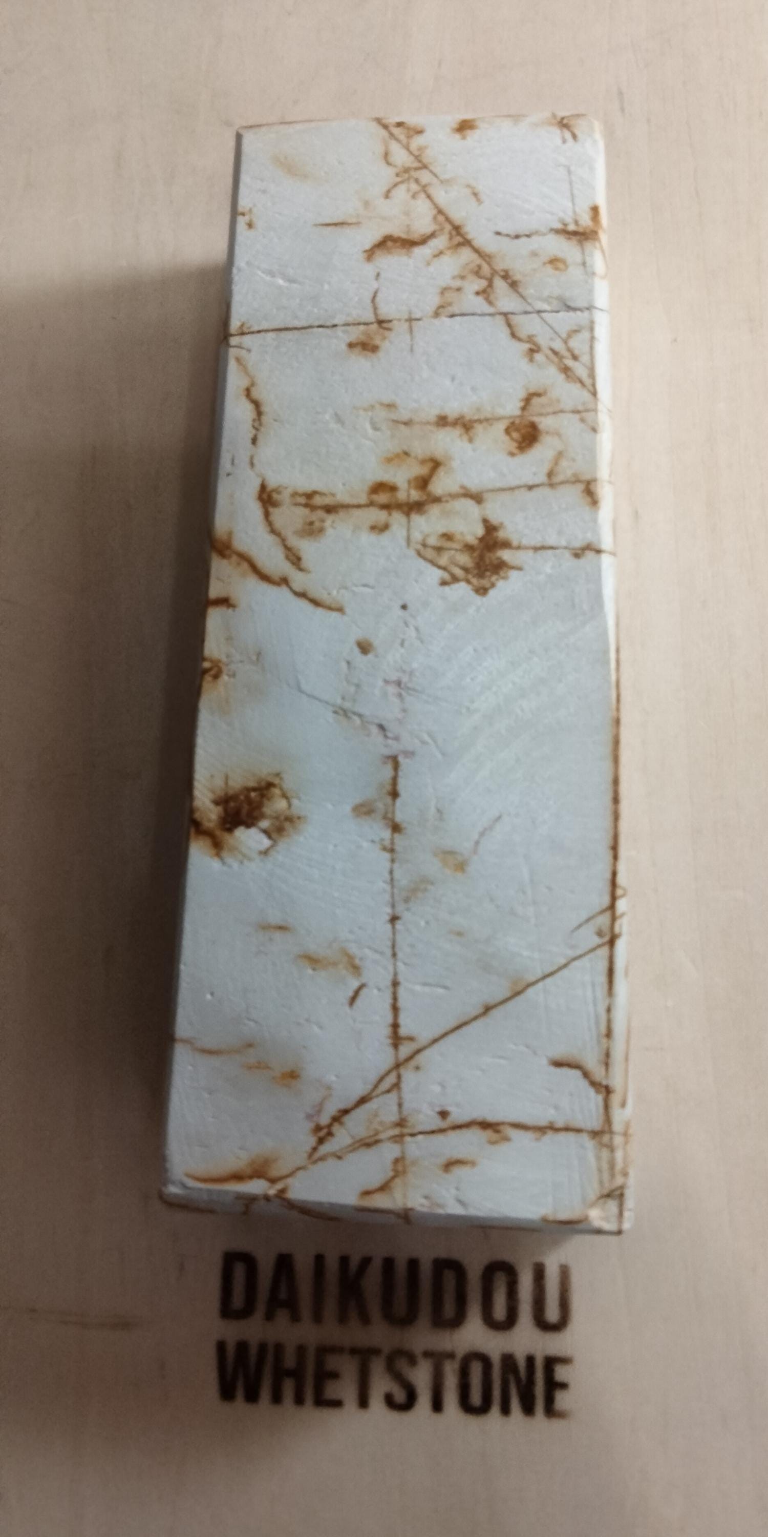 Natural Whetstone Renge White Suita 647g | Made in Japan, Kyoto, Shohonyama