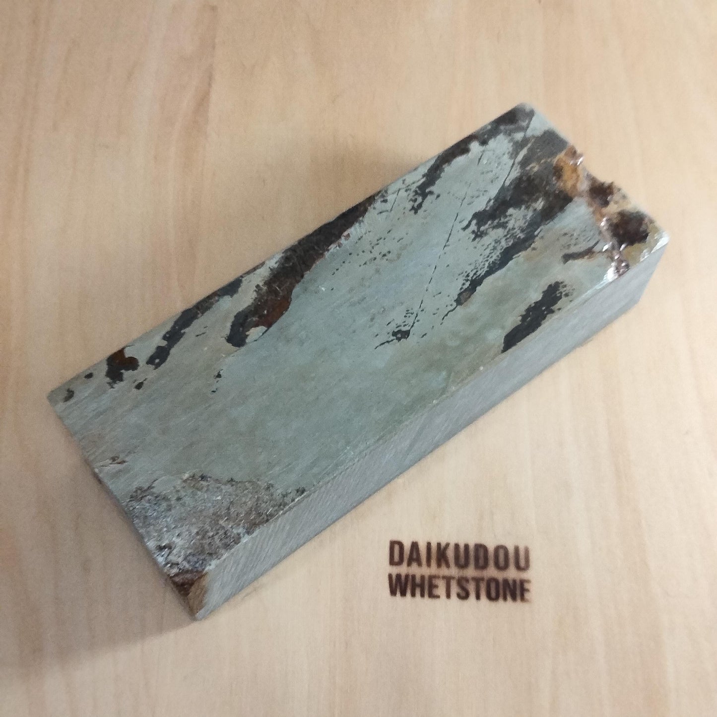 Natural Whetstone Damascus Mizu Asagi 2055g | Made in Japan, Kyoto, Shohonyama