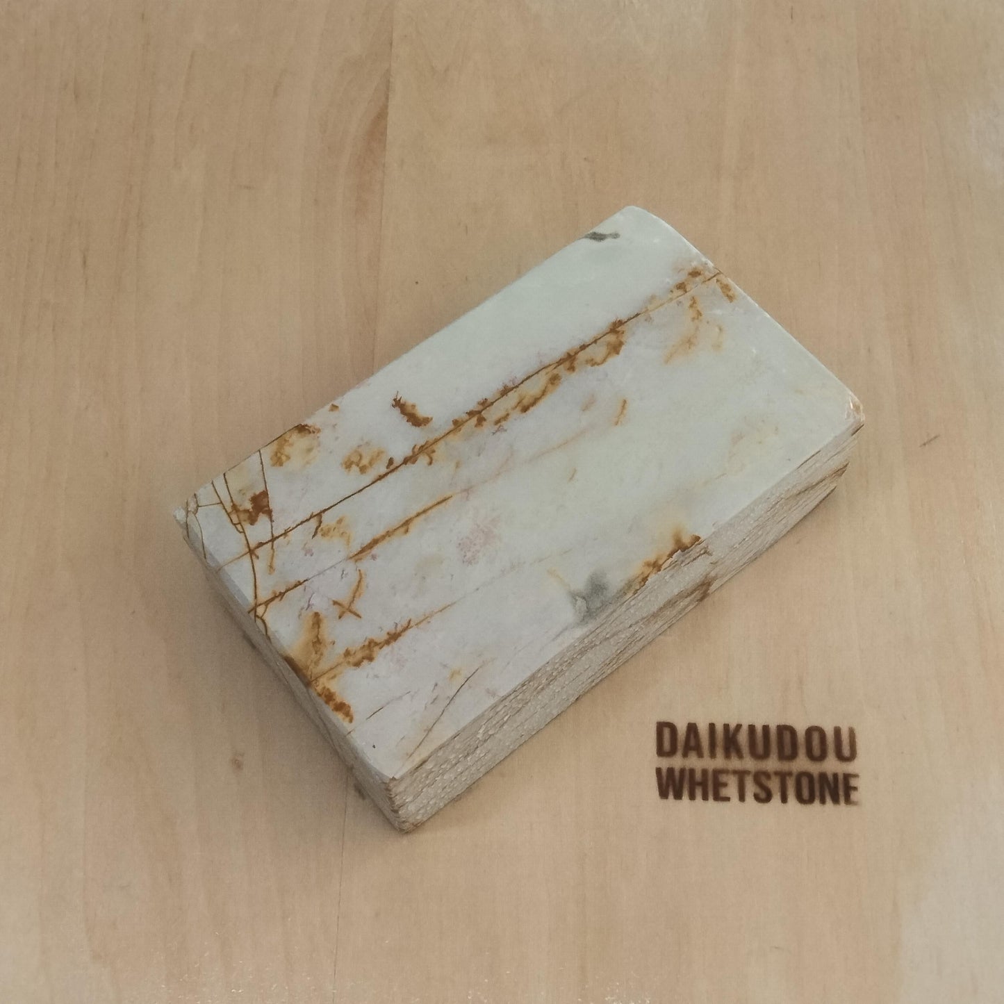 Natural Whetstone Renge White Suita 1272g | Made in Japan, Kyoto, Shohonyama