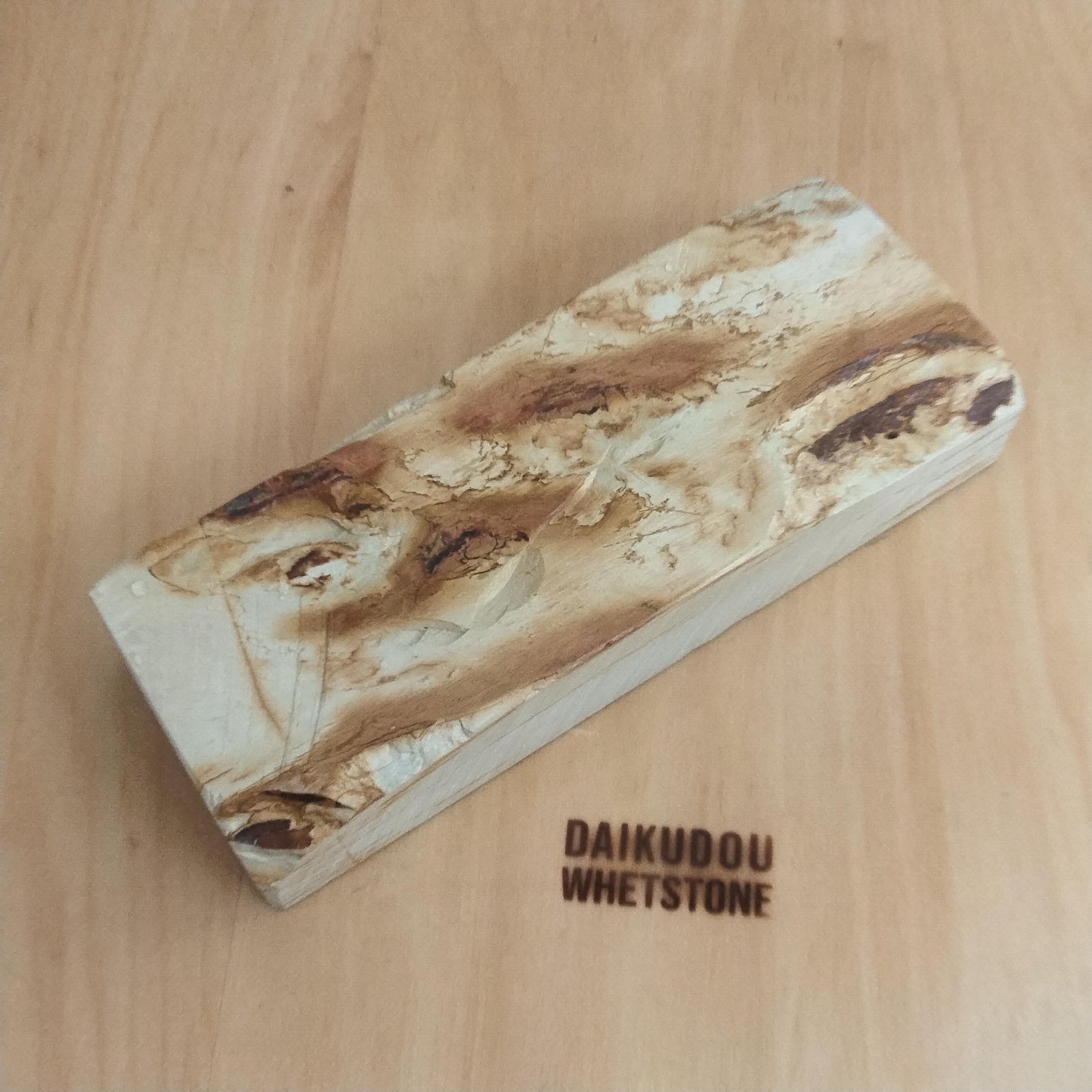 Natural Whetstone White Suita Suminagashi 1637g | Made in Japan, Kyoto, Shohonyama