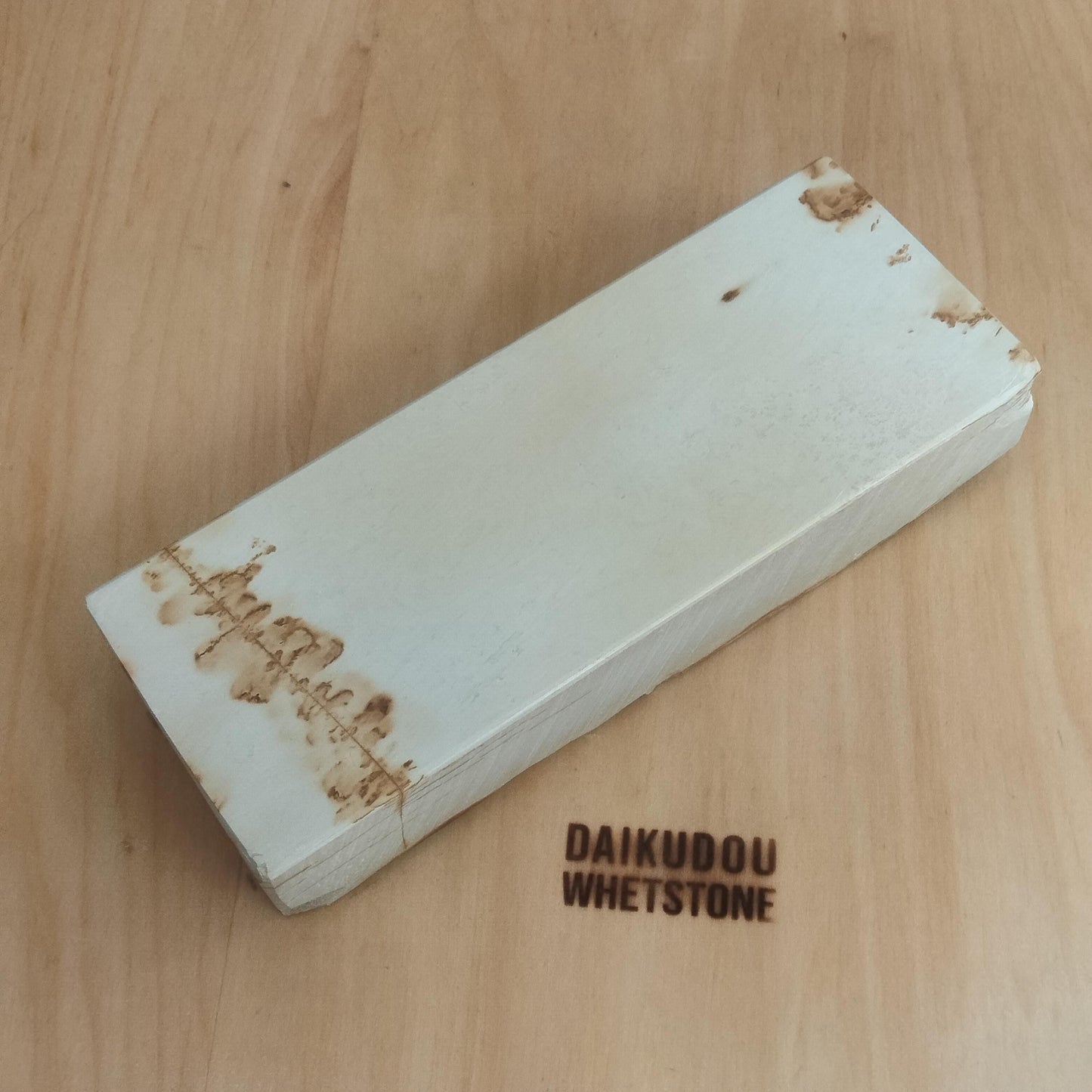 Natural Whetstone White Suita Suminagashi 1637g | Made in Japan, Kyoto, Shohonyama