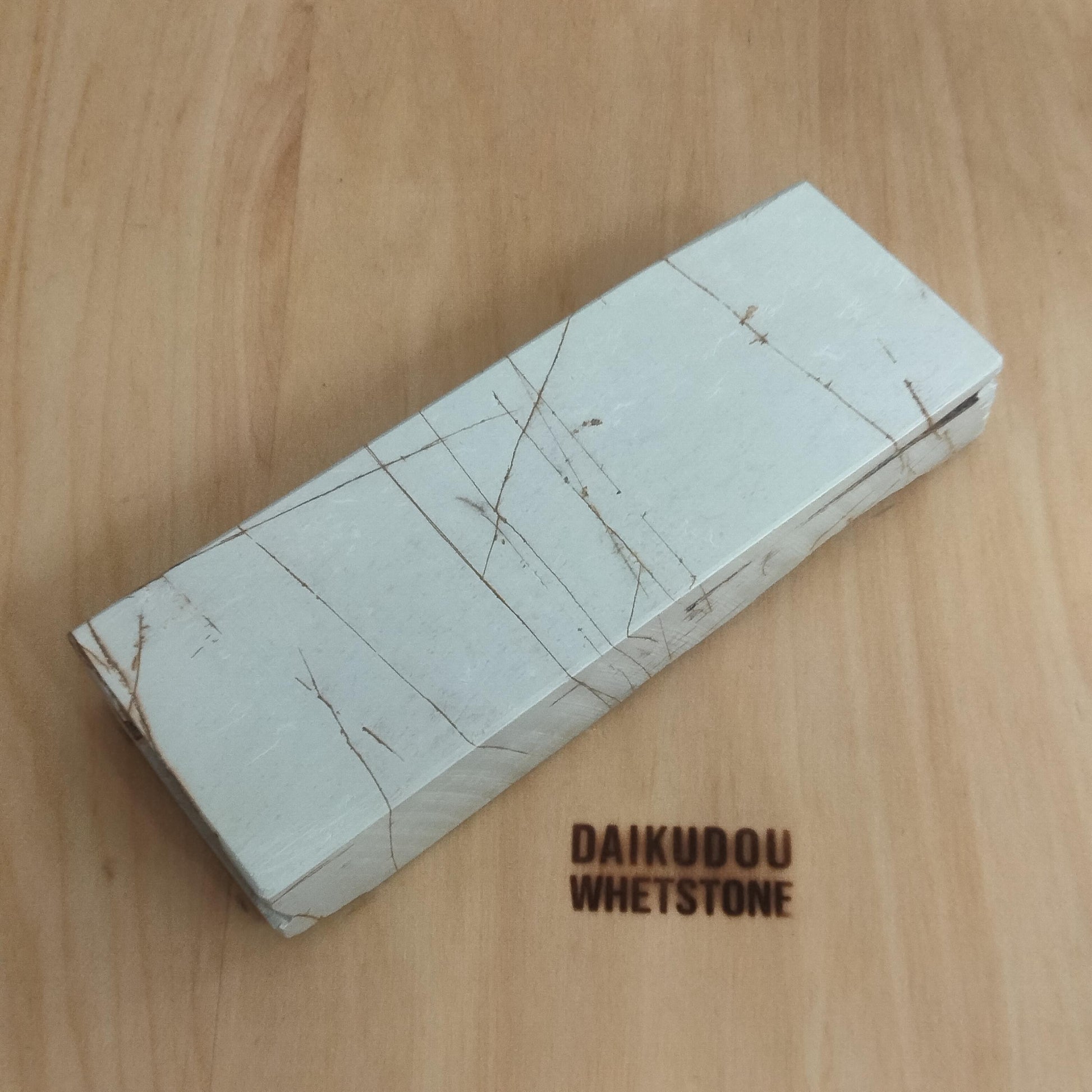 Natural Whetstone White Suita 1231g | Made in Japan, Kyoto, Shohonyama