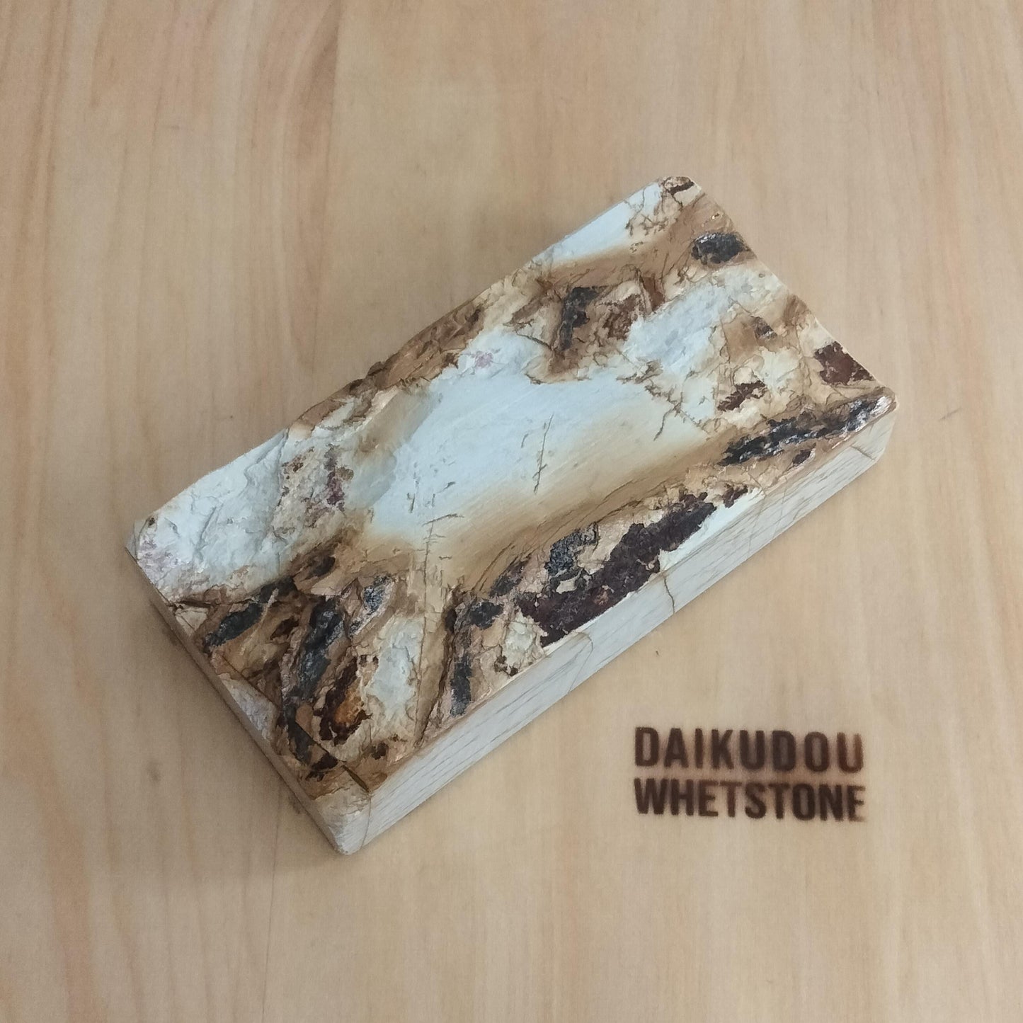Natural Whetstone Renge White Suita 928g | Made in Japan, Kyoto, Shohonyama
