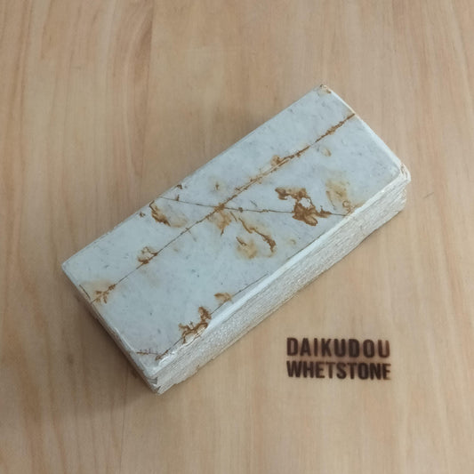 Natural Whetstone Renge White Suita Suminagashi 1019g | Made in Japan, Kyoto, Shohonyama