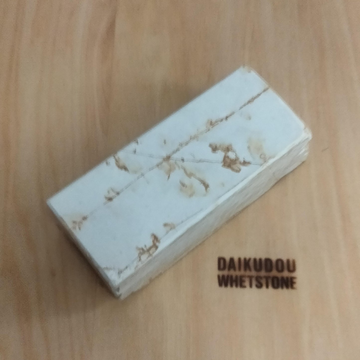 Natural Whetstone Renge White Suita Suminagashi 1019g | Made in Japan, Kyoto, Shohonyama