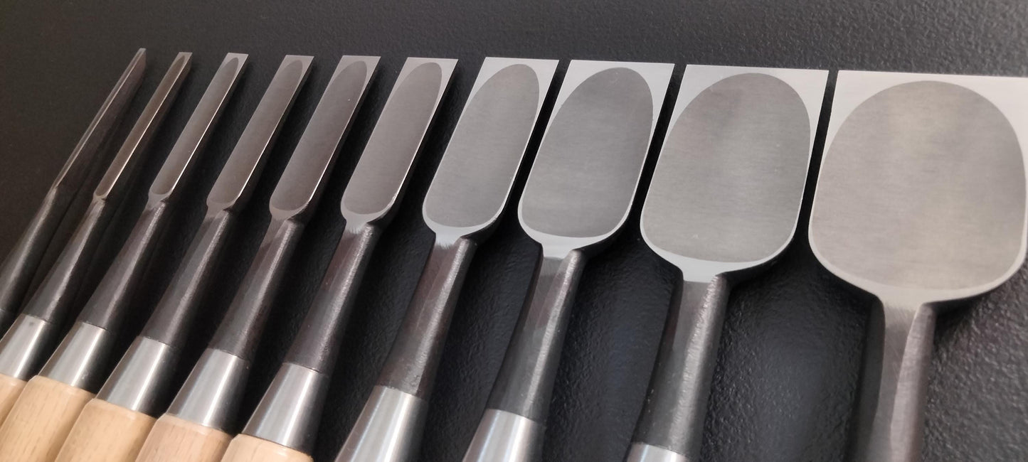Vintage Chisel Set Tazai Meizan Oire Nomi | Made in Japan | Unused