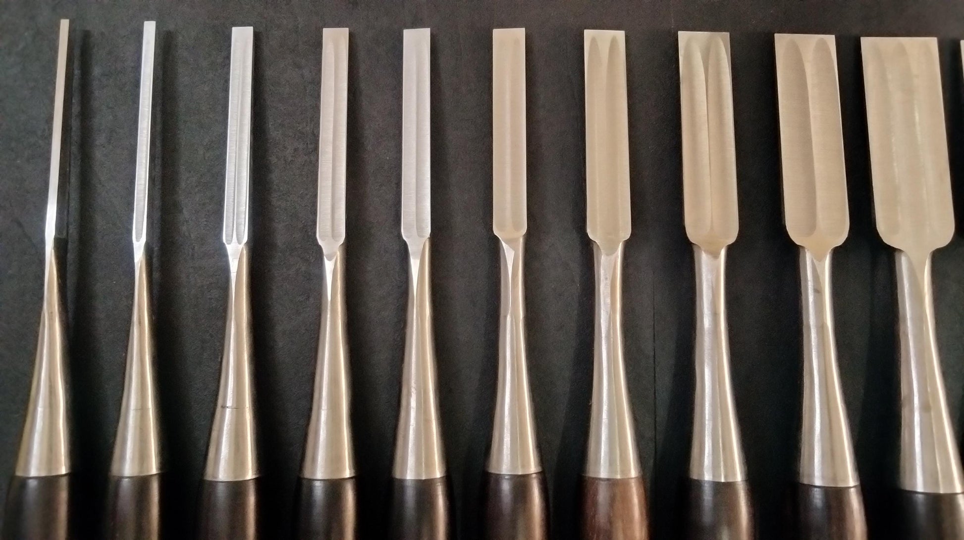 Vintage Chisel Set Tōkichirō Oire Nomi 15pcs | Made in Japan | Unused