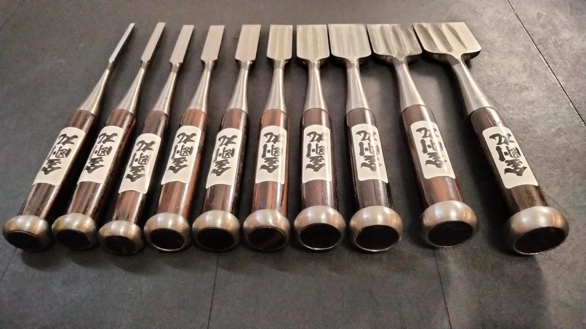 Vintage Chisel Set Kongōmaru Oire Nomi 10pcs | Made in Japan | Unused