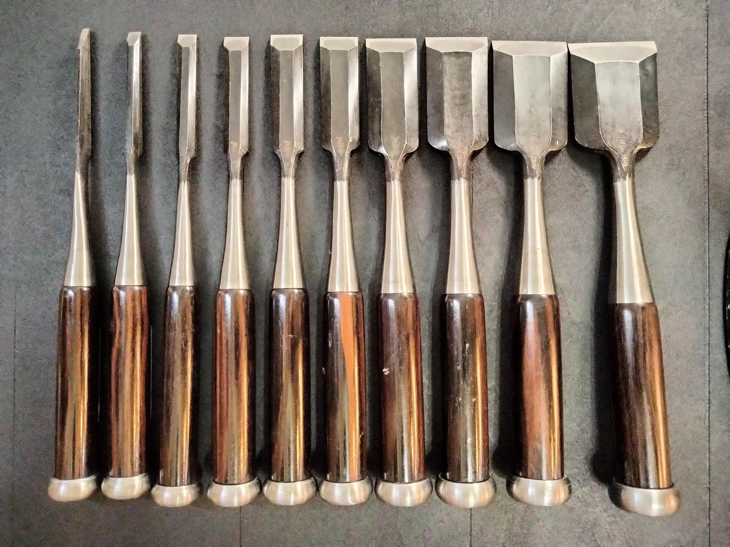 Vintage Chisel Set Kongōmaru Oire Nomi 10pcs | Made in Japan | Unused
