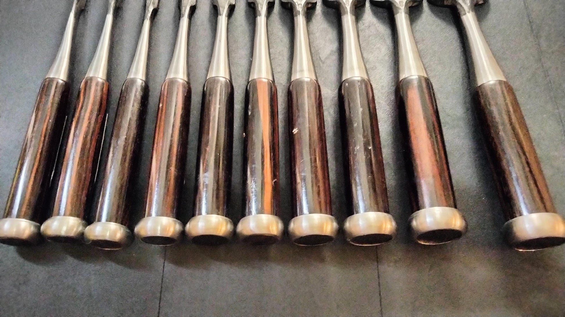 Vintage Chisel Set Kongōmaru Oire Nomi 10pcs | Made in Japan | Unused