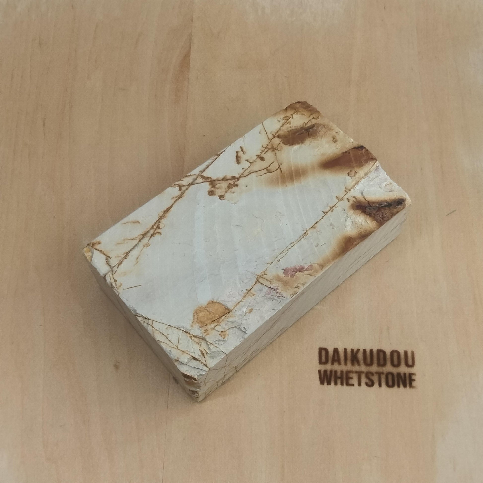Natural Whetstone Renge White Suita 1272g | Made in Japan, Kyoto, Shohonyama