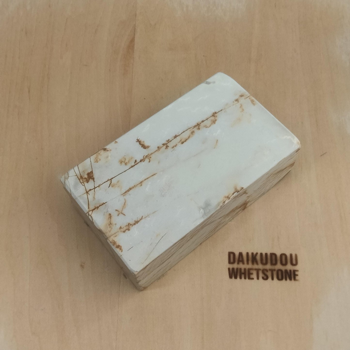Natural Whetstone Renge White Suita 1272g | Made in Japan, Kyoto, Shohonyama